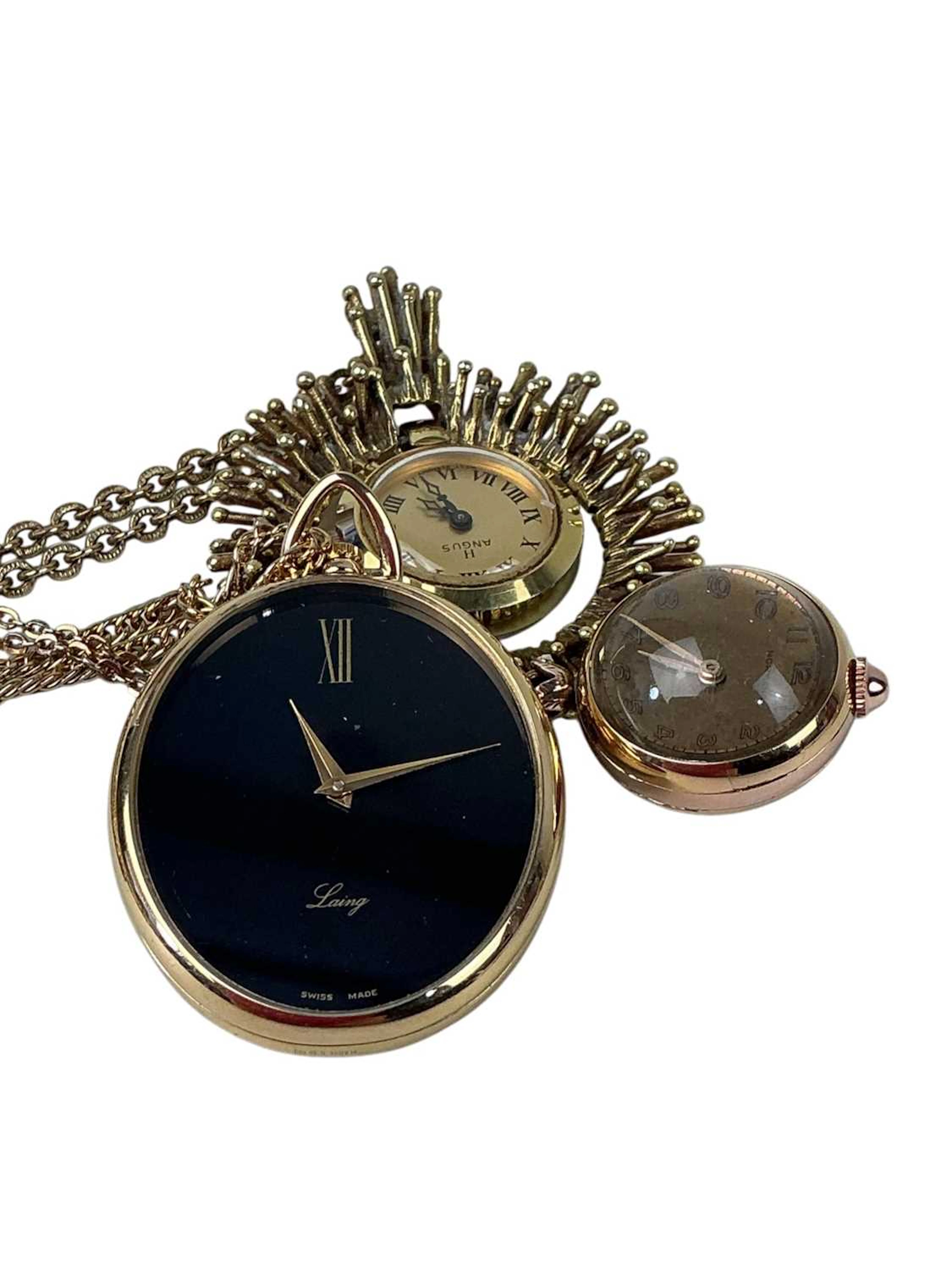 COLLECTION OF FOB WATCHES MID 20TH CENTURY AND LATER