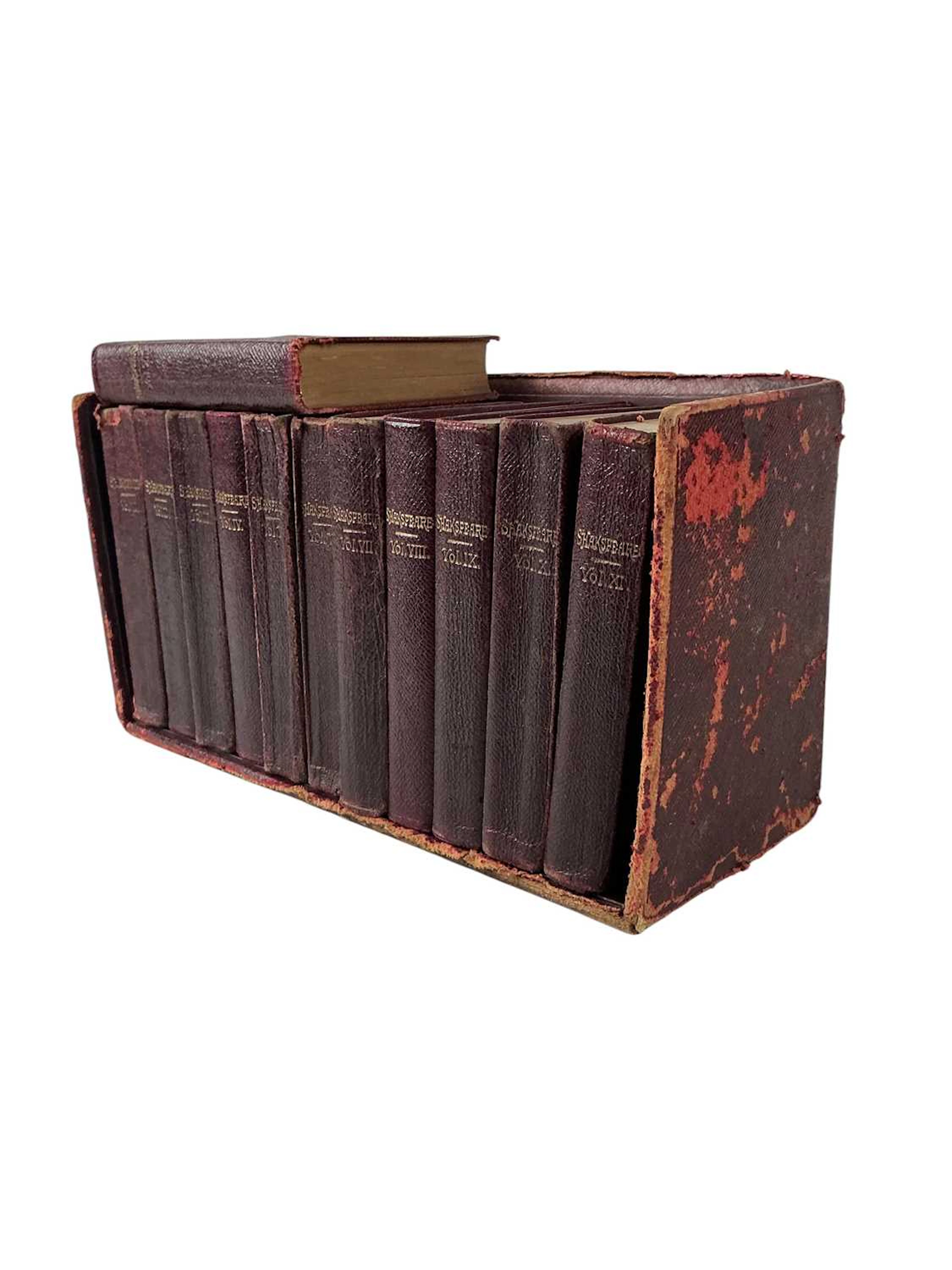 THE WORKS OF WILLIAM SHAKESPEARE LATE 19TH CENTURY