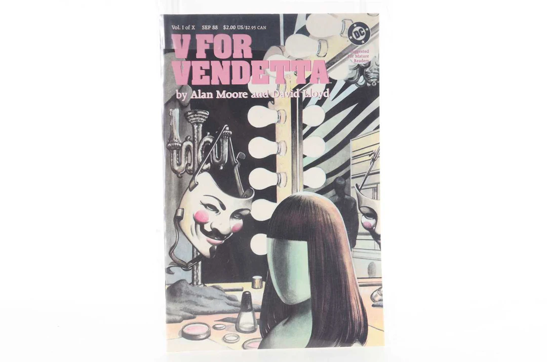 V FOR VENDETTA NO 1-10, COMPLETE SERIES 1988-1989