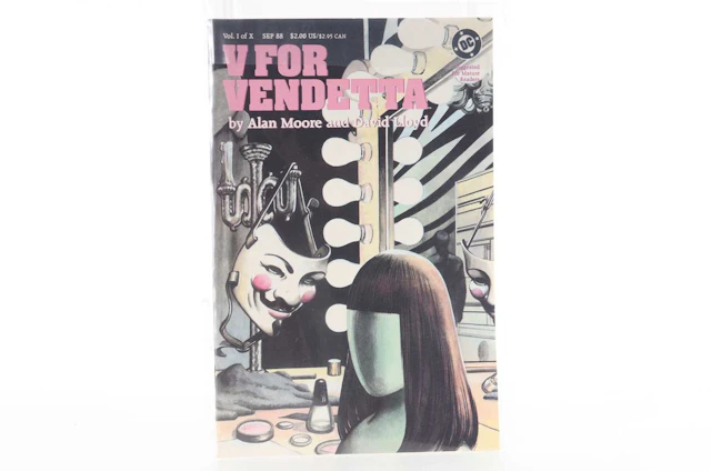 V FOR VENDETTA NO 1-10, COMPLETE SERIES 1988-1989