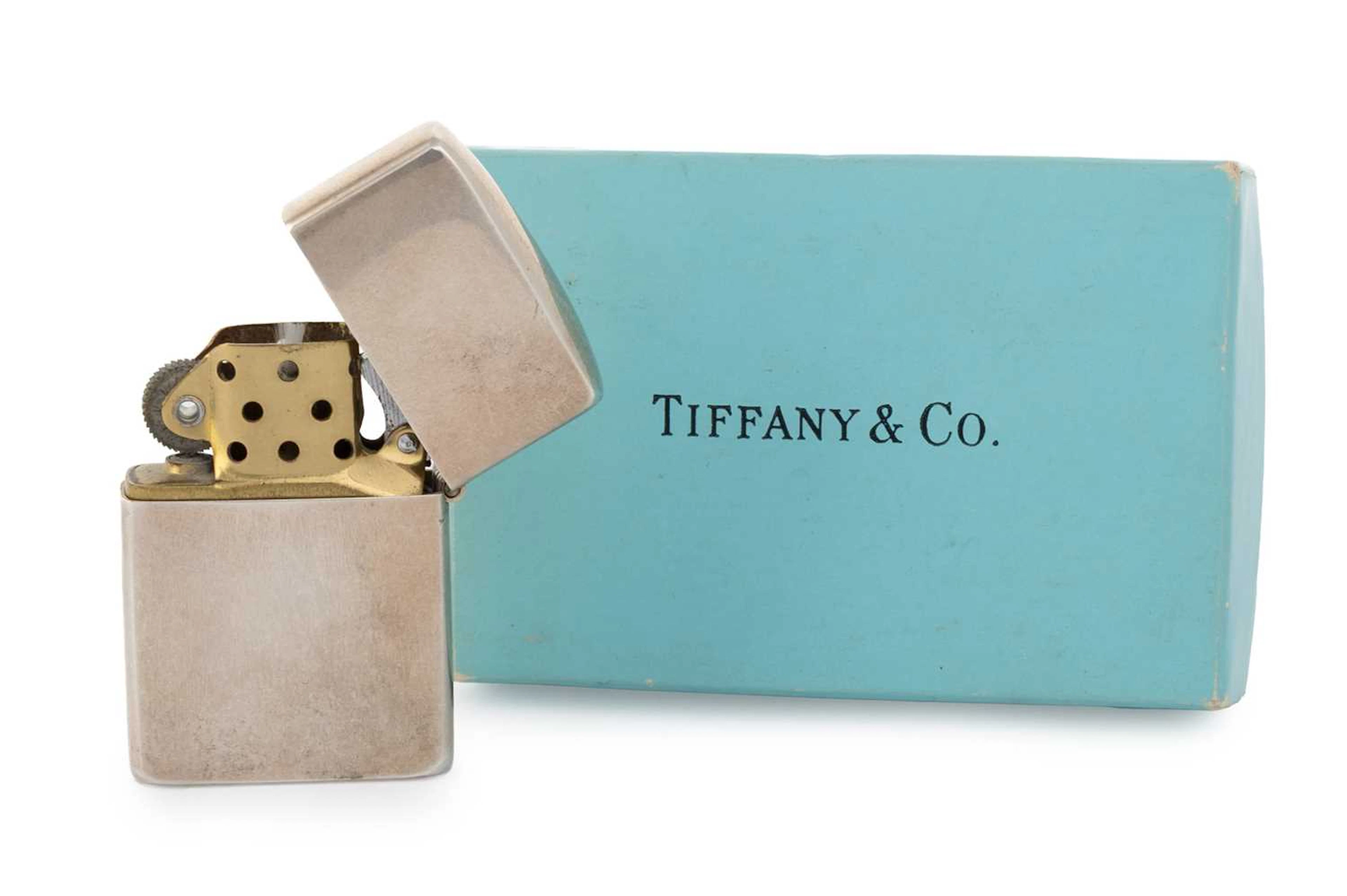 TIFFANY & CO, SILVER LIGHTER CIRCA 1970s