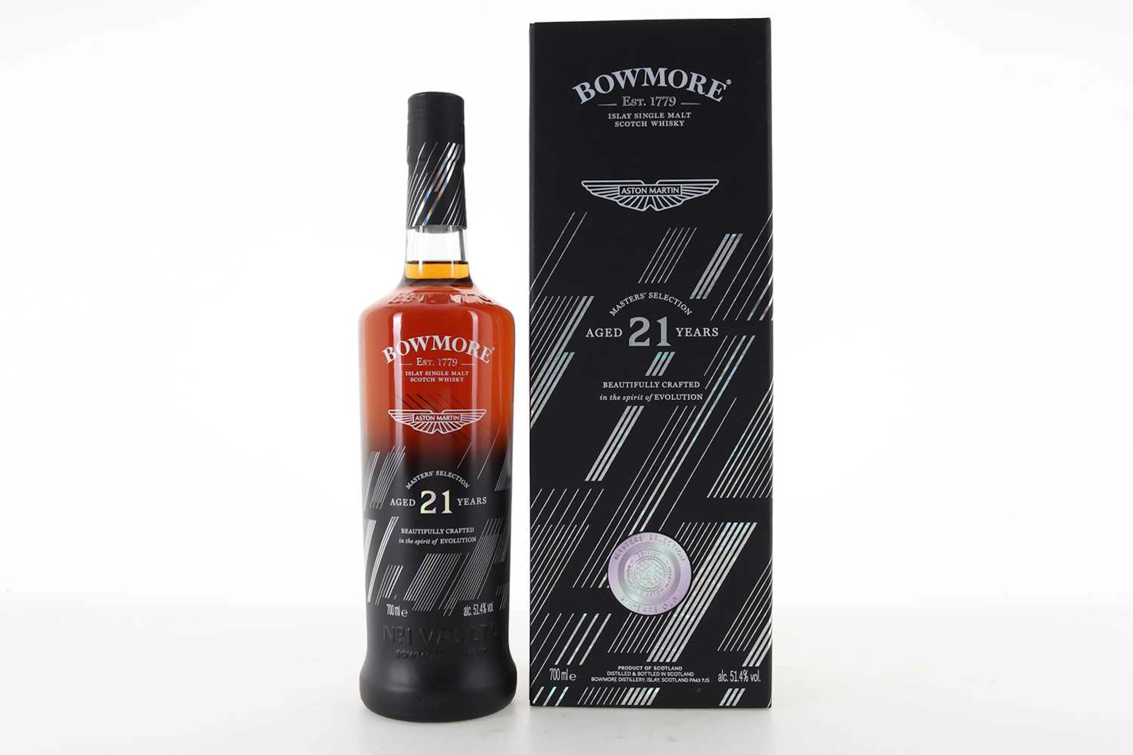 BOWMORE 21 YEAR OLD ASTON MARTIN MASTERS' SELECTION 4TH EDITION ISLAY