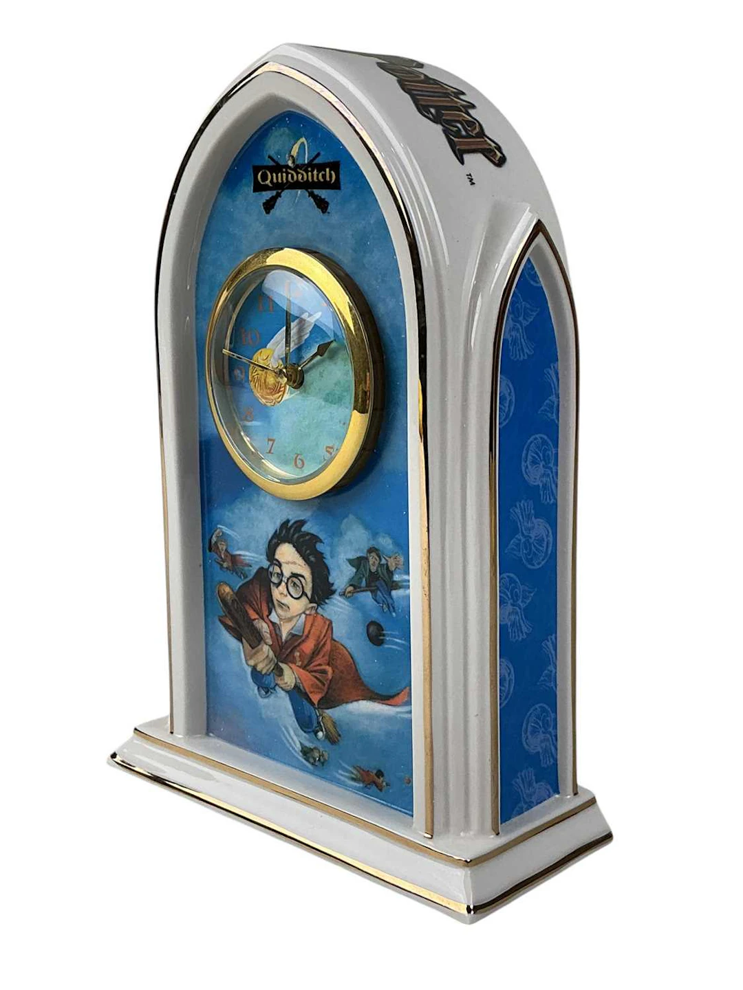 ROYAL DOULTON HARRY POTTER MANTEL CLOCK, EARLY 21ST CENTURY AND OTHER ITEMS