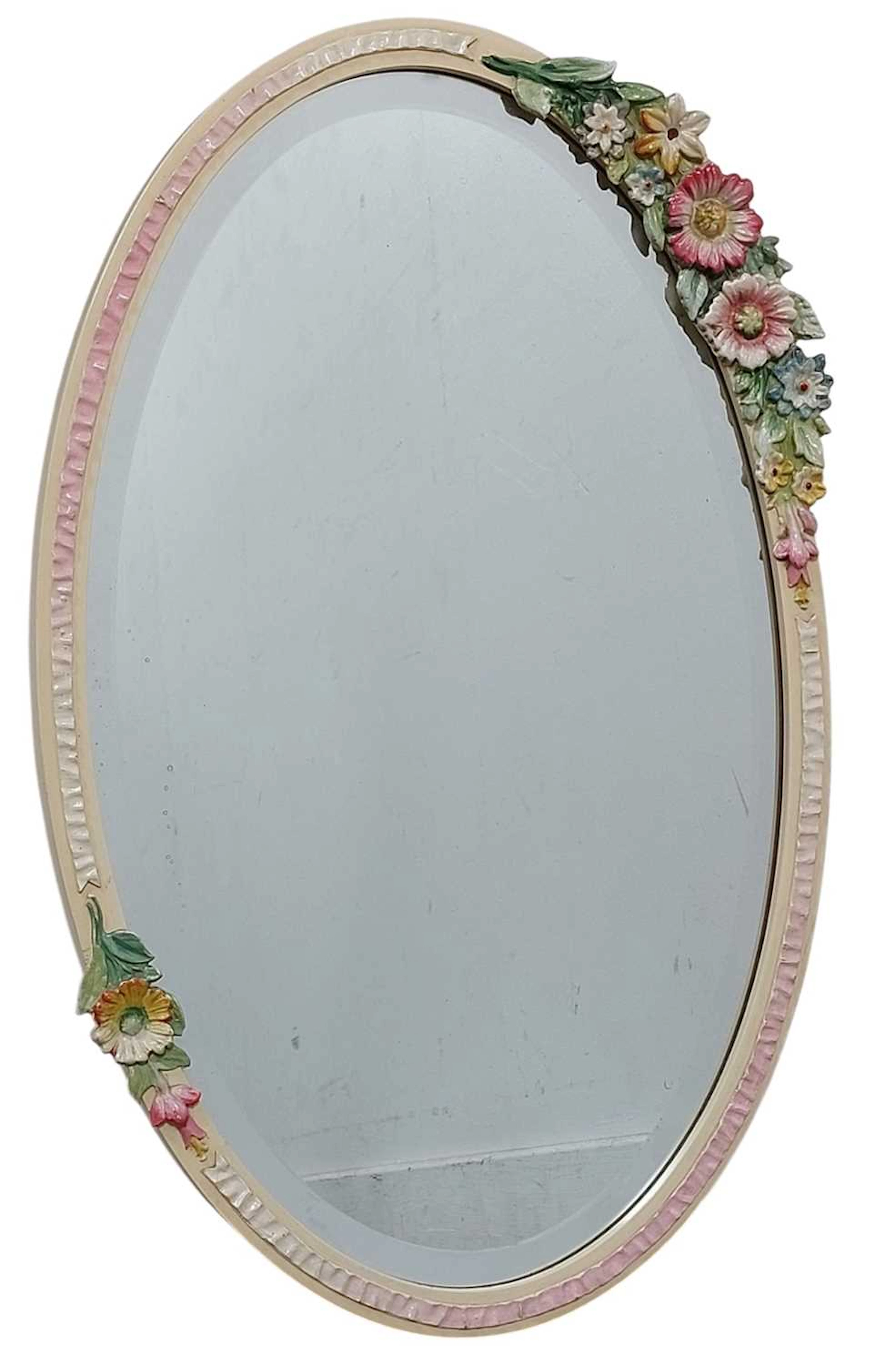 BARBOLA STYLE MIRROR MID 20TH CENTURY