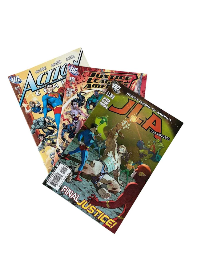 DC COMICS, BATMAN, SUPERMAN AND JUSTICE LEAGUE, COLLECTION OF MODERN