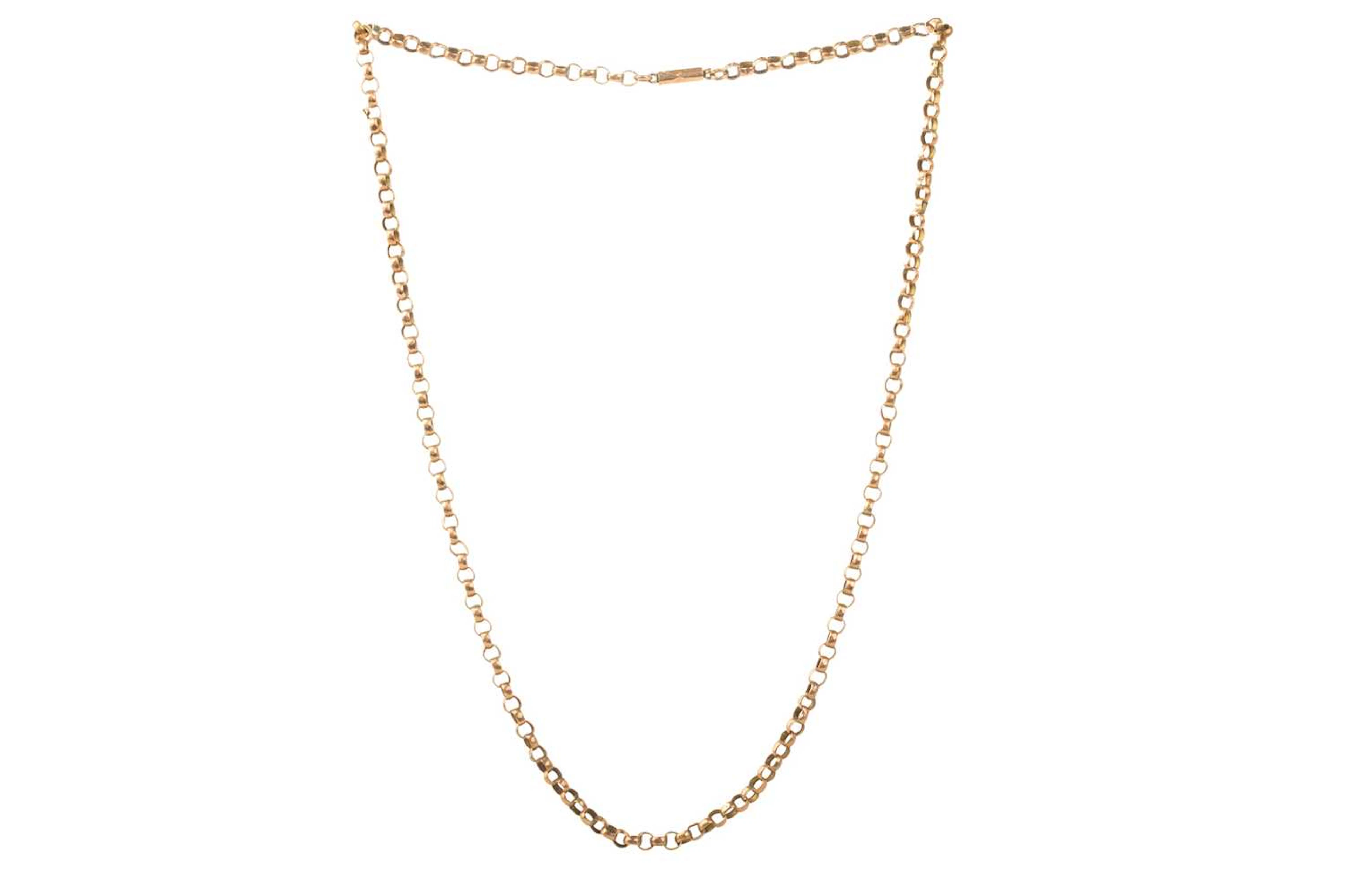 GOLD BELCHER CHAIN EARLY/MID 20TH CENTURY