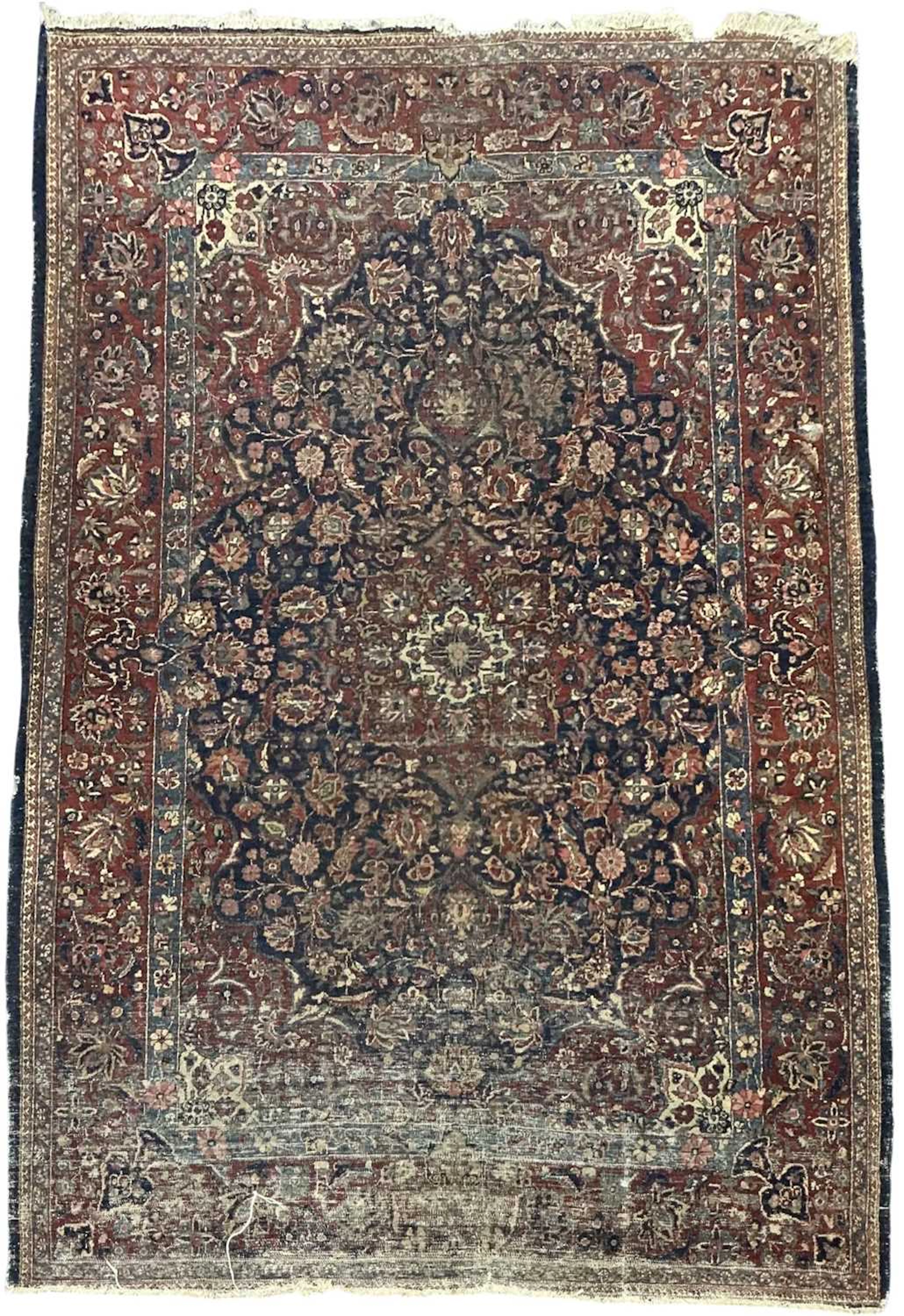 KASHAN RUG MID 20TH CENTURY