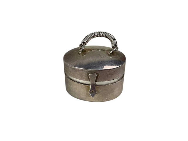 COLLECTION OF SILVER PILL BOXES MID 20TH CENTURY AND LATER