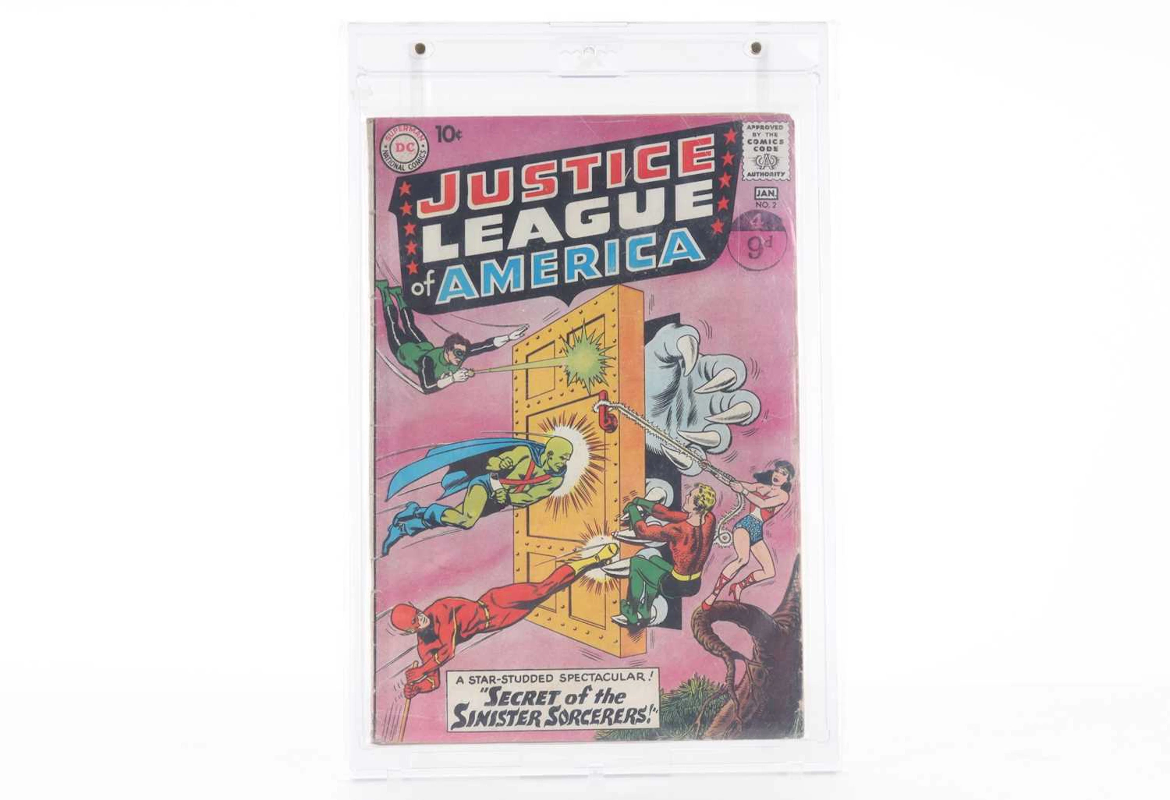 DC JUSTICE LEAGUE OF AMERICA #2 1961
