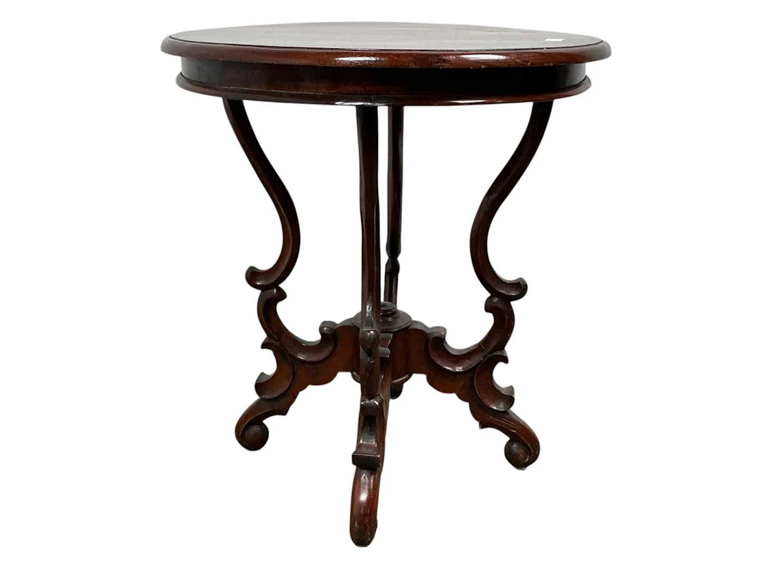VICTORIAN MAHOGANY OCCASIONAL TABLE LATE 19TH CENTURY