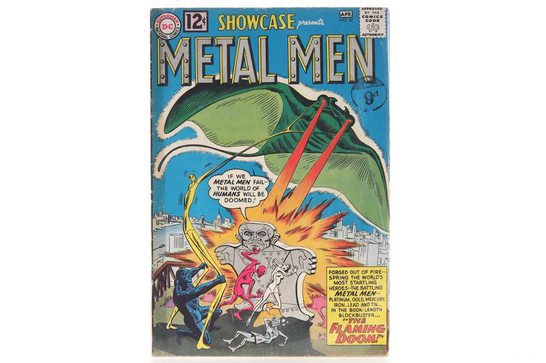 DC COMICS SHOWCASE METAL MEN KEY ISSUES 1962