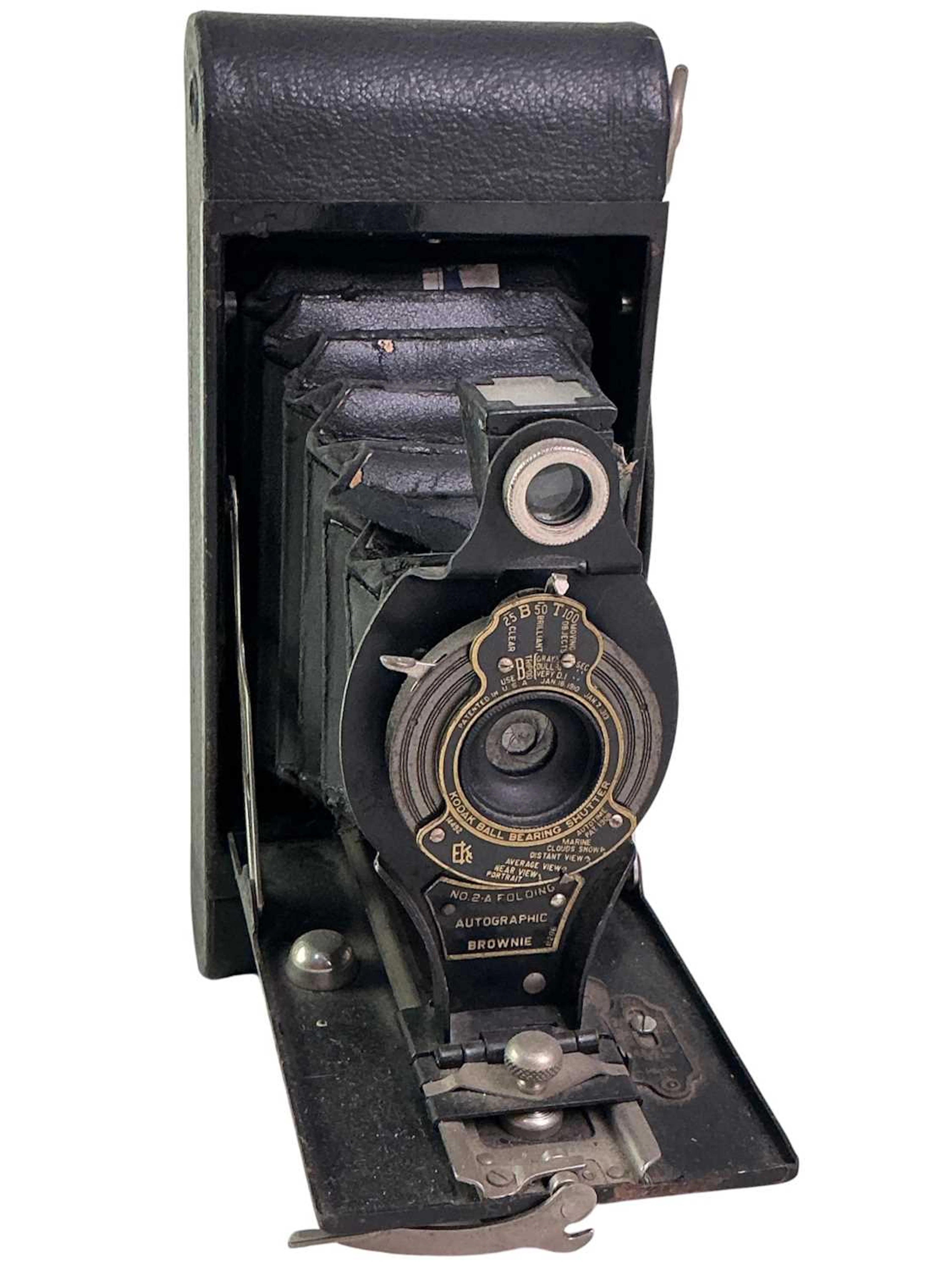 SIX VINTAGE FOLDING CAMERAS