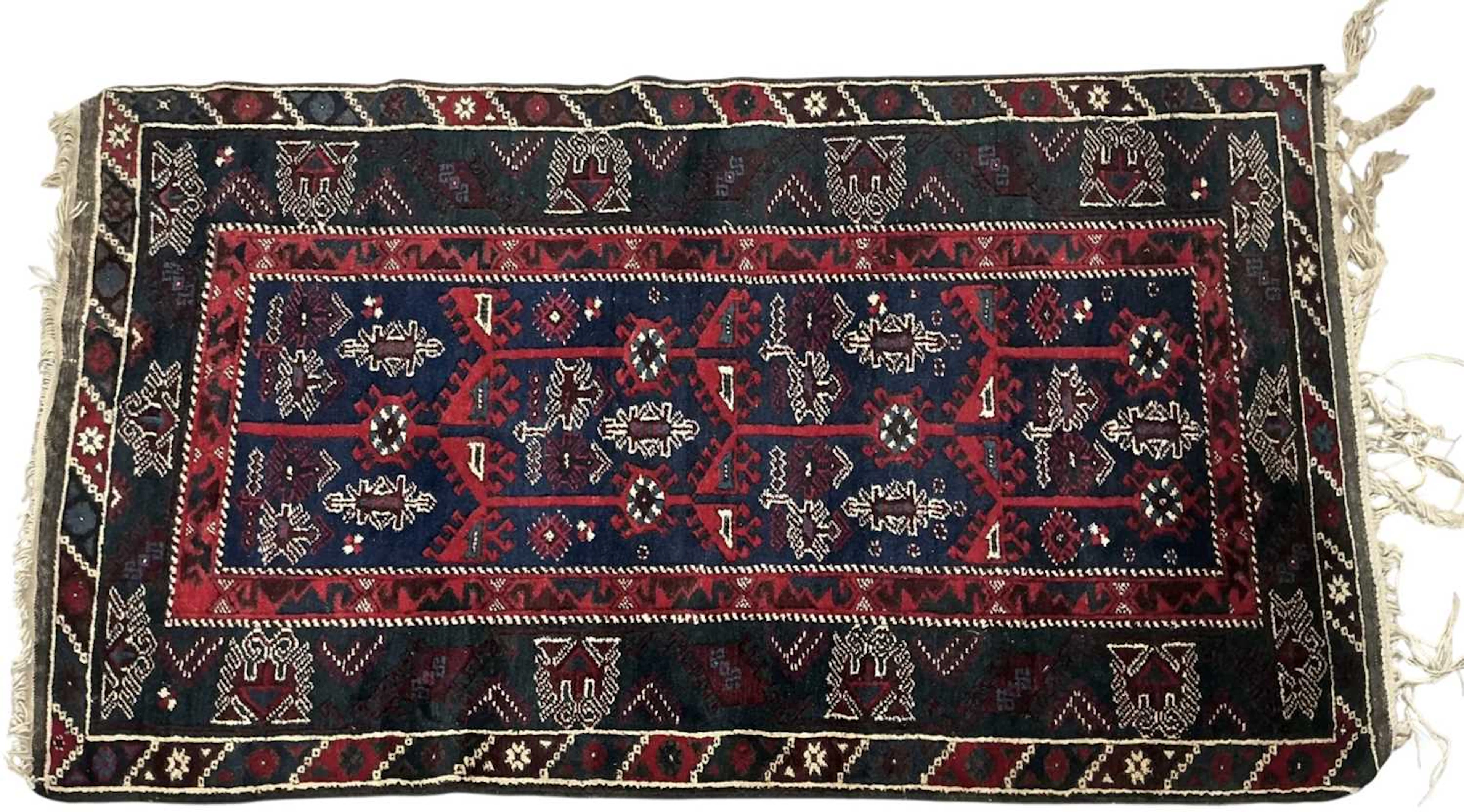 TURKISH FLOOR RUG LATE 20TH CENTURY