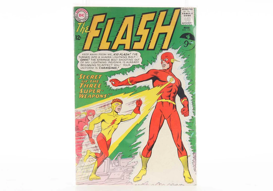 DC COMICS-THE FLASH SILVER AGE ISSUES 1960-1963