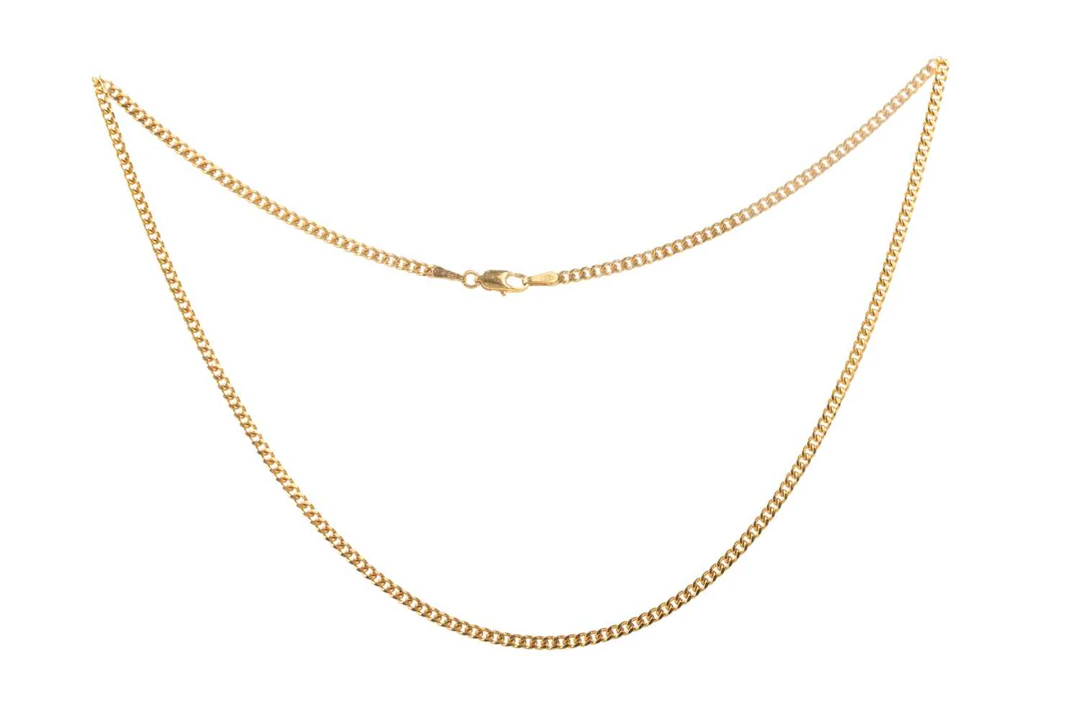 TWO GOLD NECKLACES AND A PENDANT LATE 20TH CENTURY