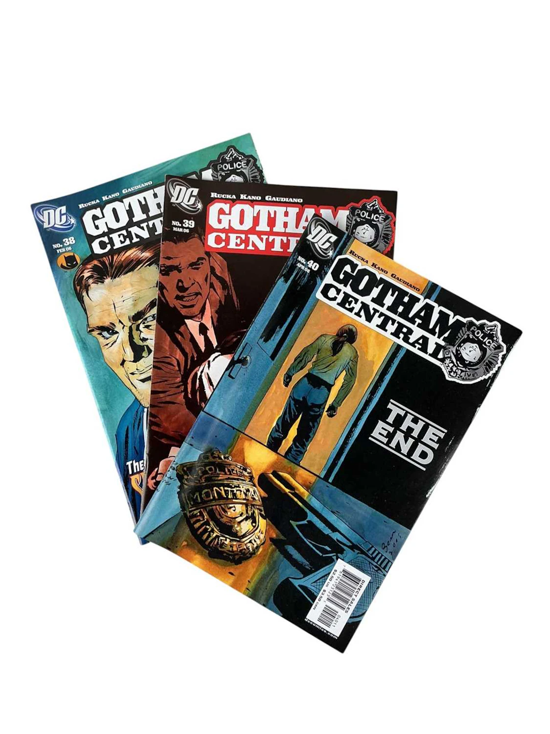 GOTHAM CENTRAL, DC COMICS, COMPLETE RUN OF ISSUES #1-40 2003-2006