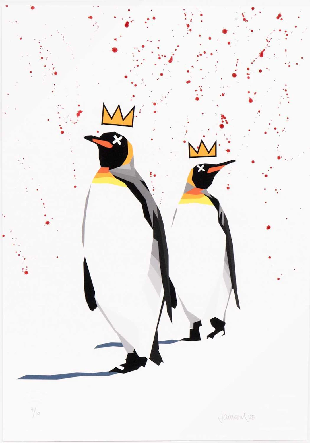 JAMES ROBINSON ABSTRACT PENGUINS