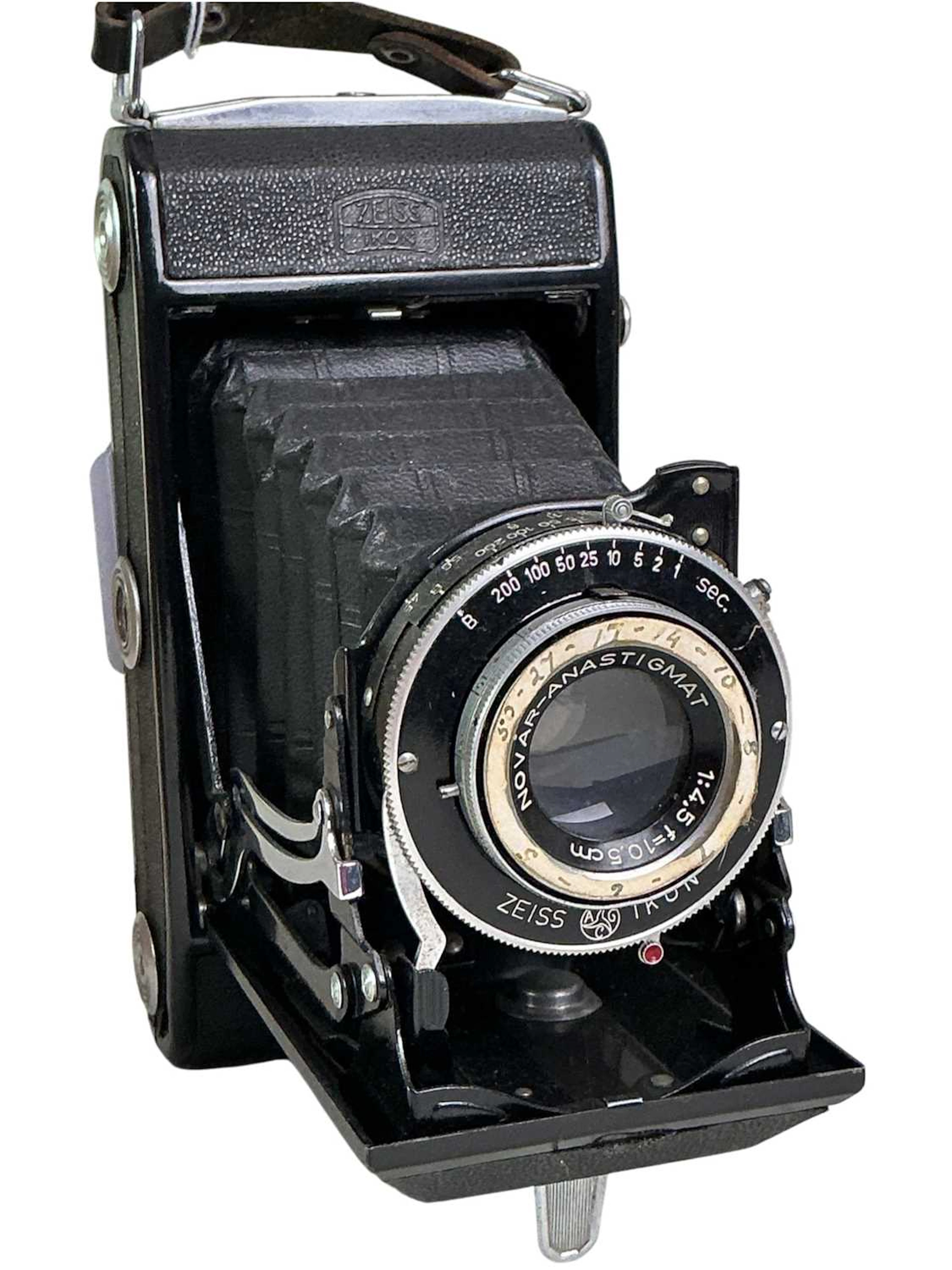 ZEISS IKON FOLDING CAMERA AND TWO OTHERS