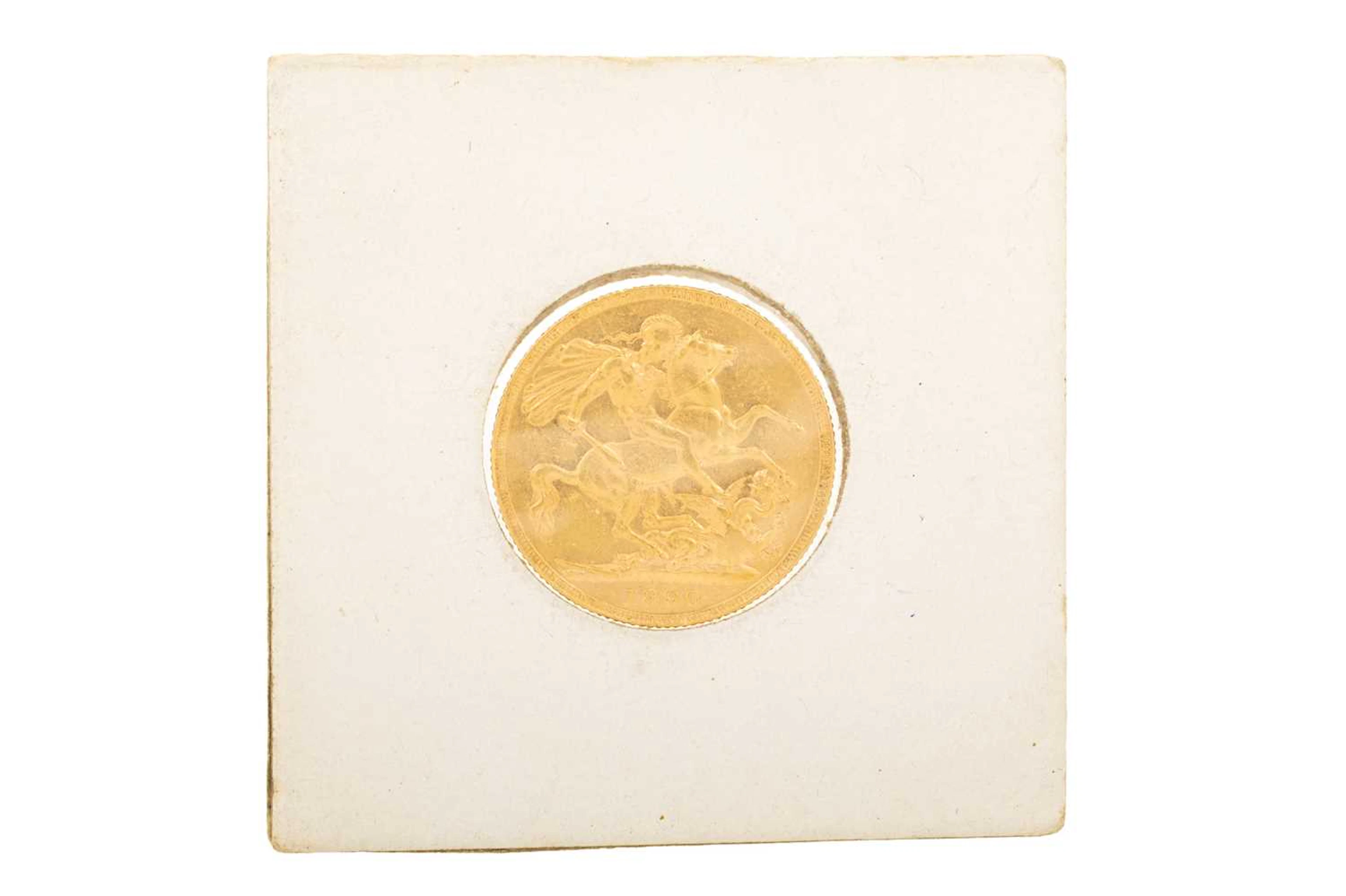 VICTORIA GOLD SOVEREIGN 1890