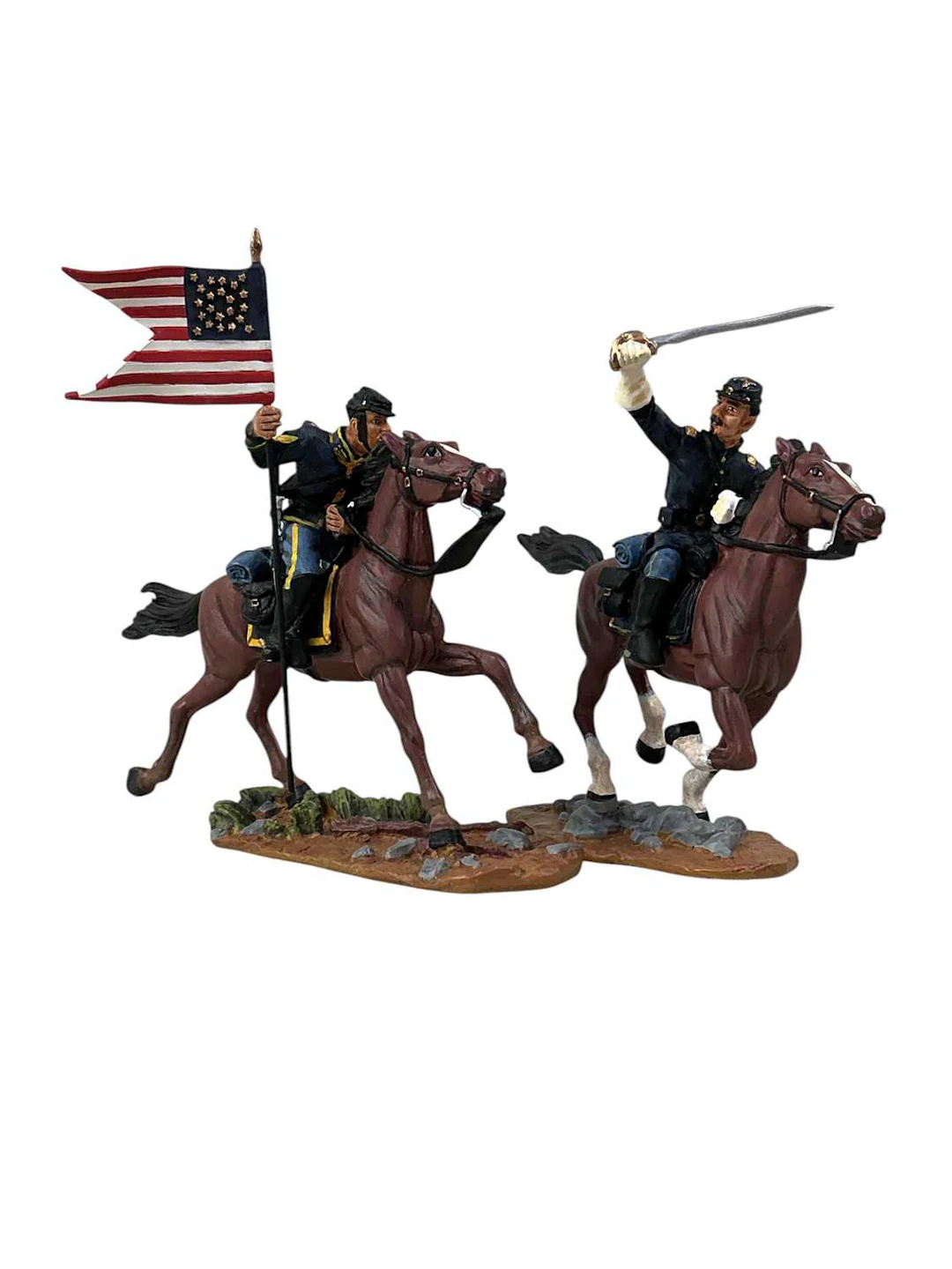 COLLECTION OF BRITAINS AMERICAN CIVIL WAR FIGURES EARLY 21ST CENTURY