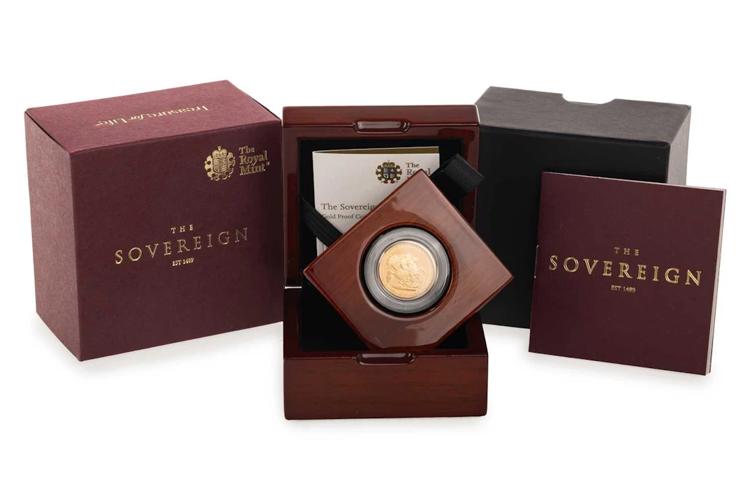 ELIZABETH II GOLD PROOF SOVEREIGN 2017