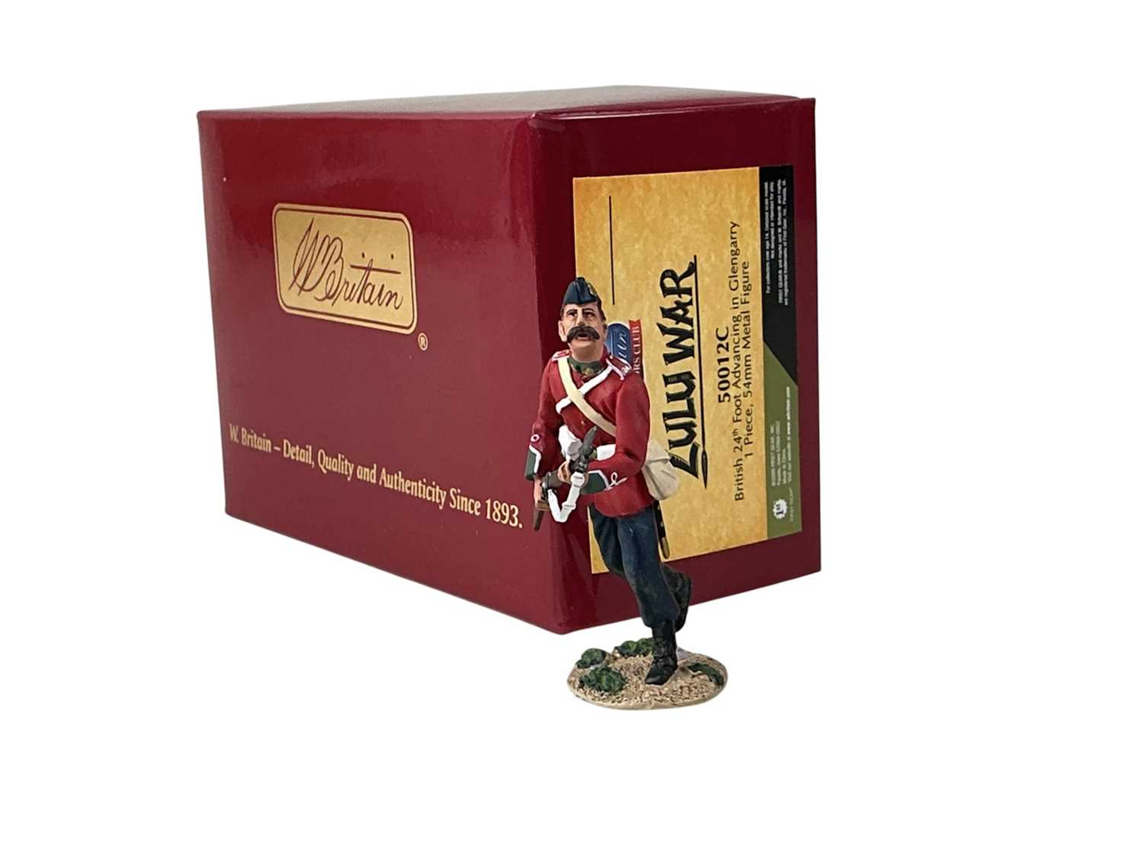 COLLECTION OF BRITAINS ZULU WAR LEAD FIGURES EARLY 21ST CENTURY