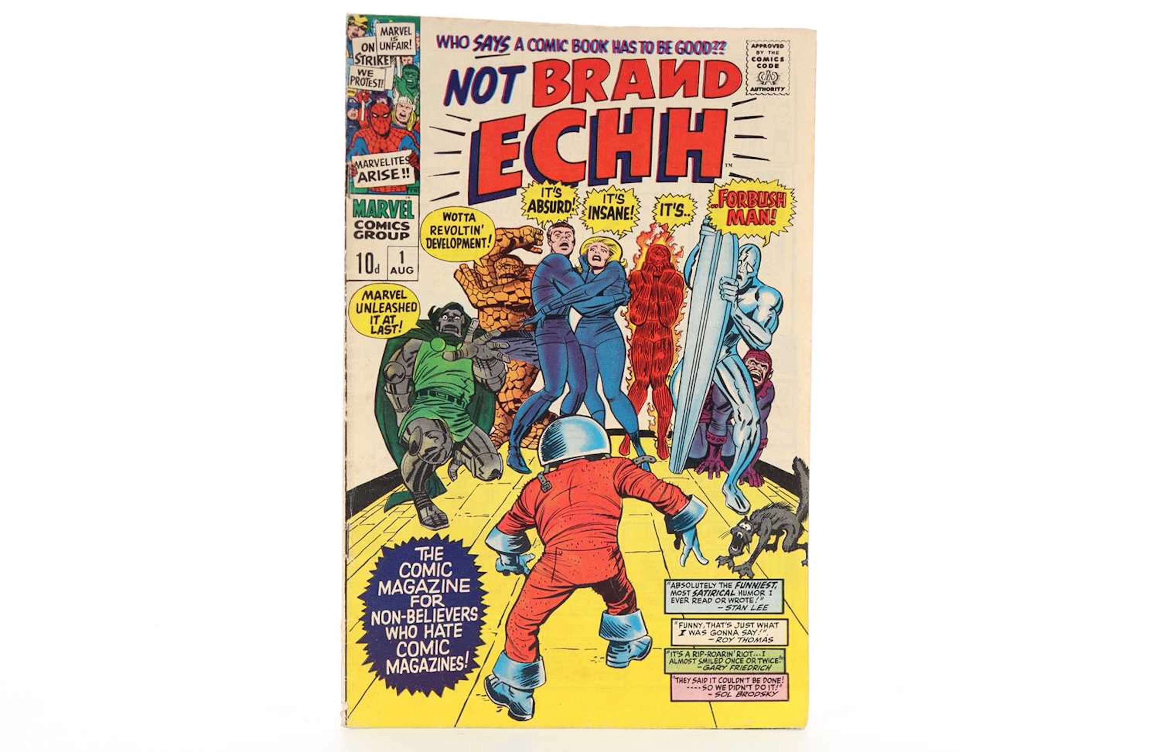 NOT BRAND ECHH-ISSUES 1-13 -MARVEL COMICS 1967-1969