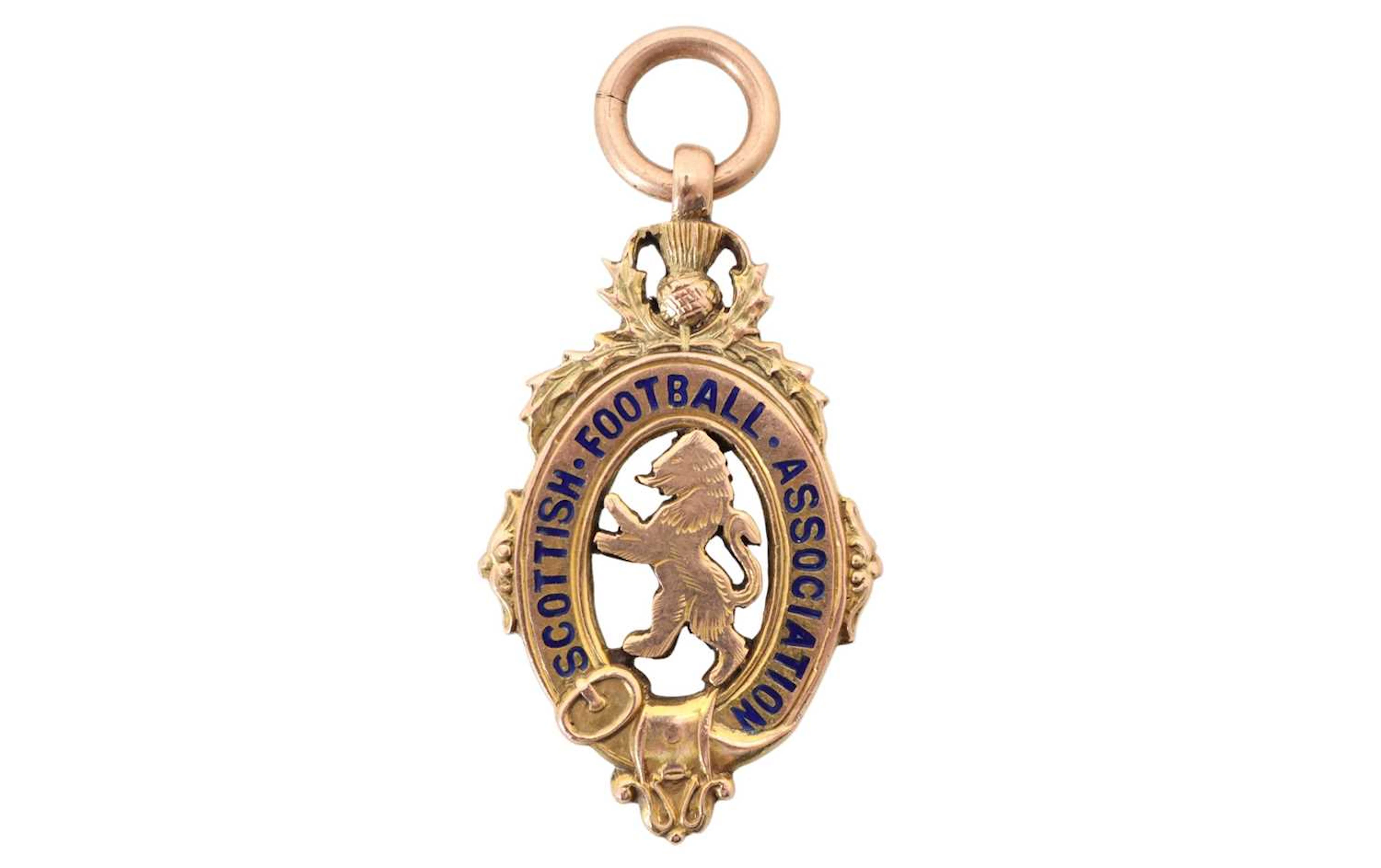 JOHN 'JEAN' MCFARLANE OF CELTIC F.C., SCOTTISH CUP WINNERS GOLD MEDAL 1925