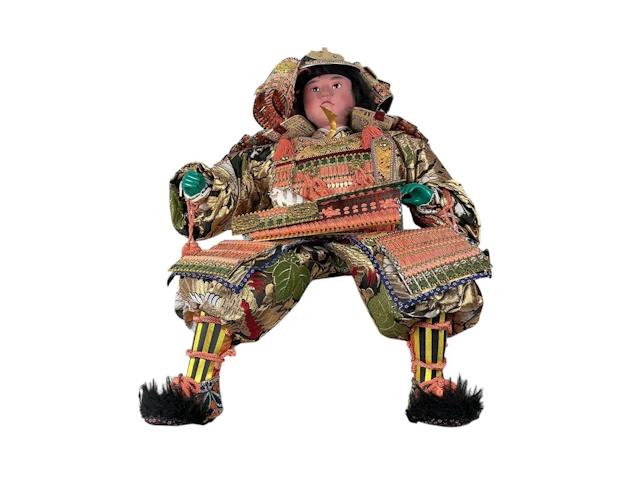 JAPANESE FIGURE, LATE 20TH CENTURY AND OTHER ITEMS