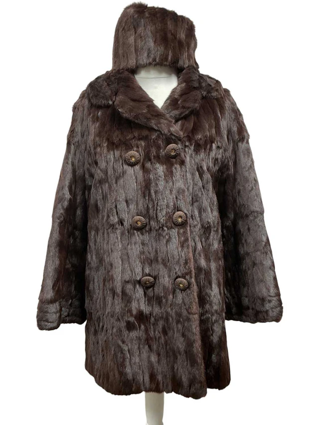 SQUIRREL FUR JACKET MID 20TH CENTURY