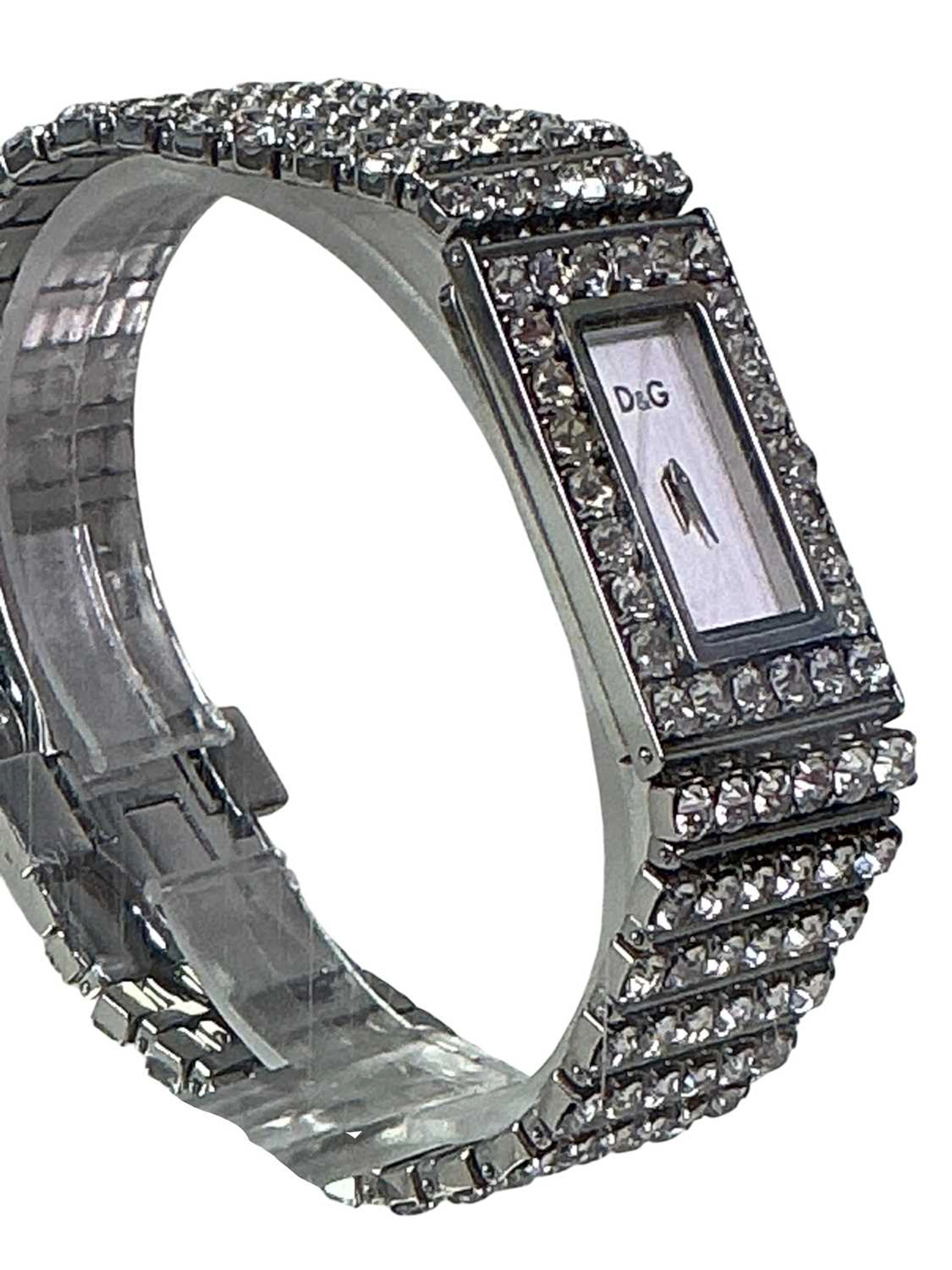 DOLCE & GABBANA STAINLESS STEEL QUARTZ WRIST WATCH