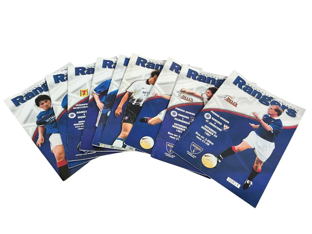 GROUP OF FOOTBALL PROGRAMMES AND PUBLICATIONS 1970s AND LATER