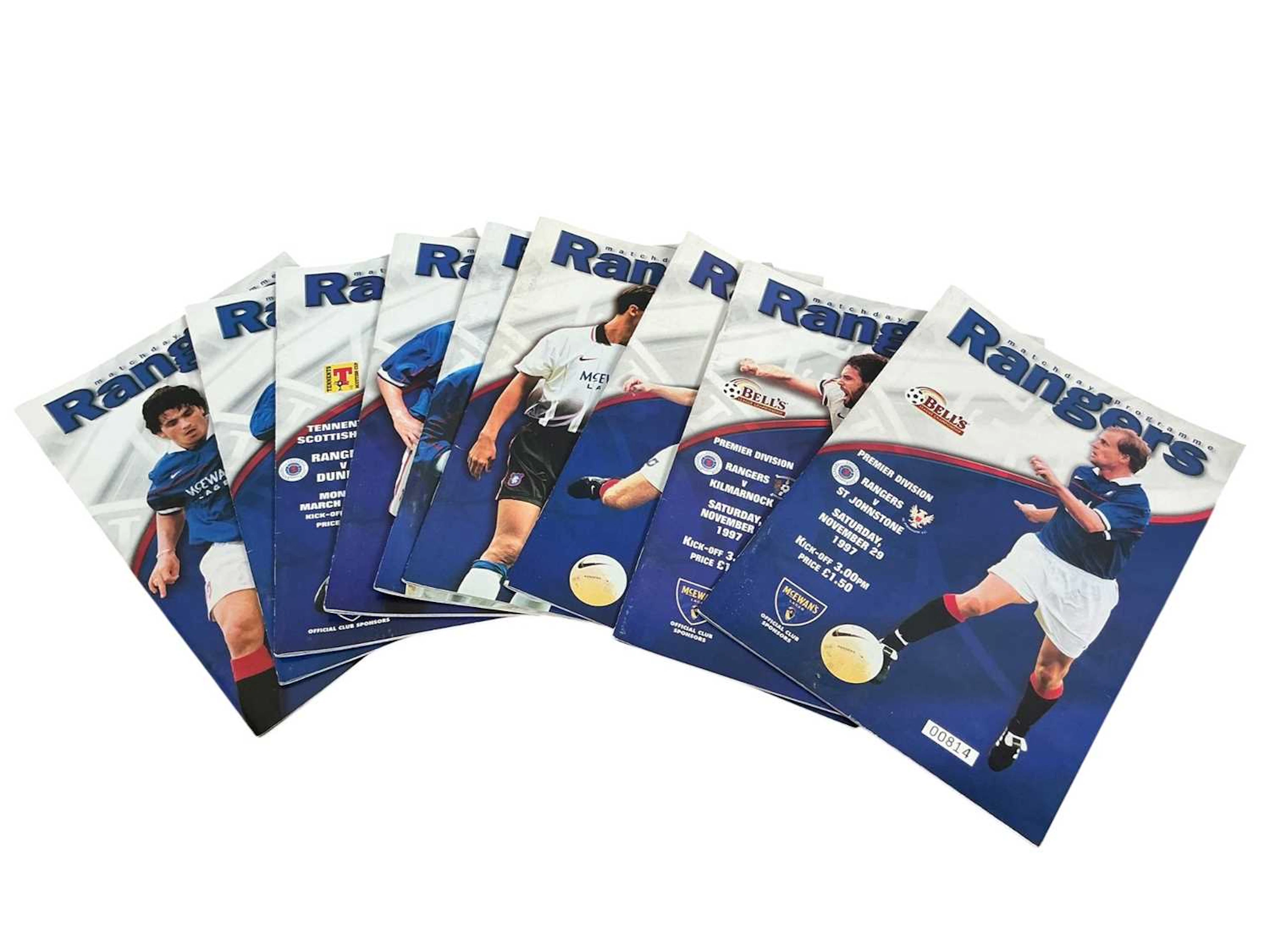 GROUP OF FOOTBALL PROGRAMMES AND PUBLICATIONS 1970s AND LATER