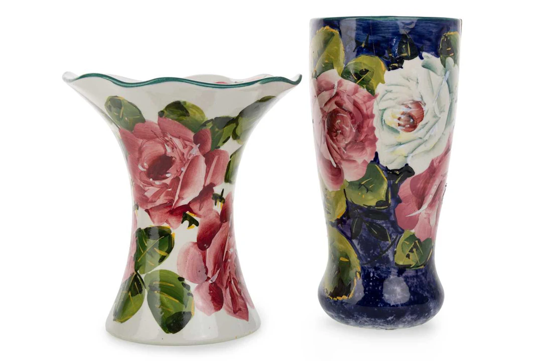 WEMYSS WARE 'LADY EVA' VASE, EARLY 20TH CENTURY AND ANOTHER WEMYSS WARE VASE