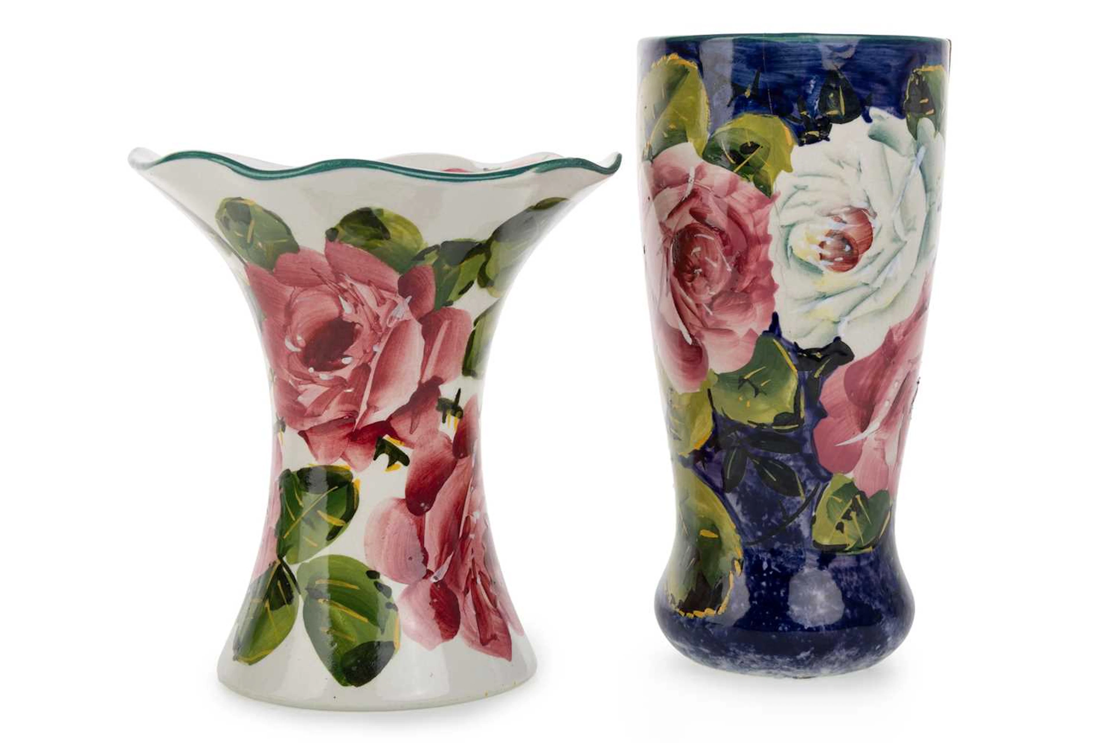 WEMYSS WARE 'LADY EVA' VASE, EARLY 20TH CENTURY AND ANOTHER WEMYSS WARE VASE