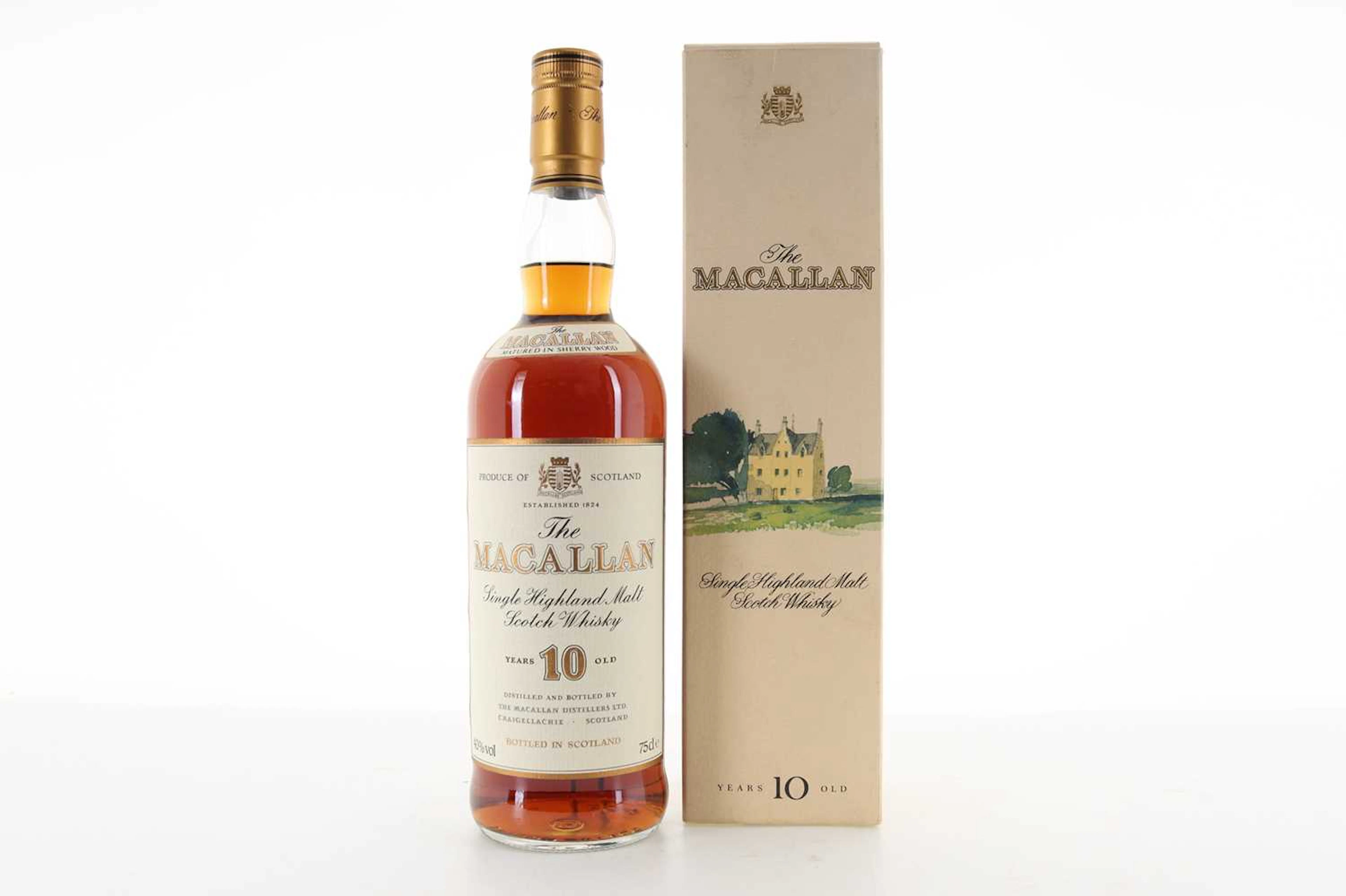 MACALLAN 10 YEAR OLD 1980S 75CL SPEYSIDE