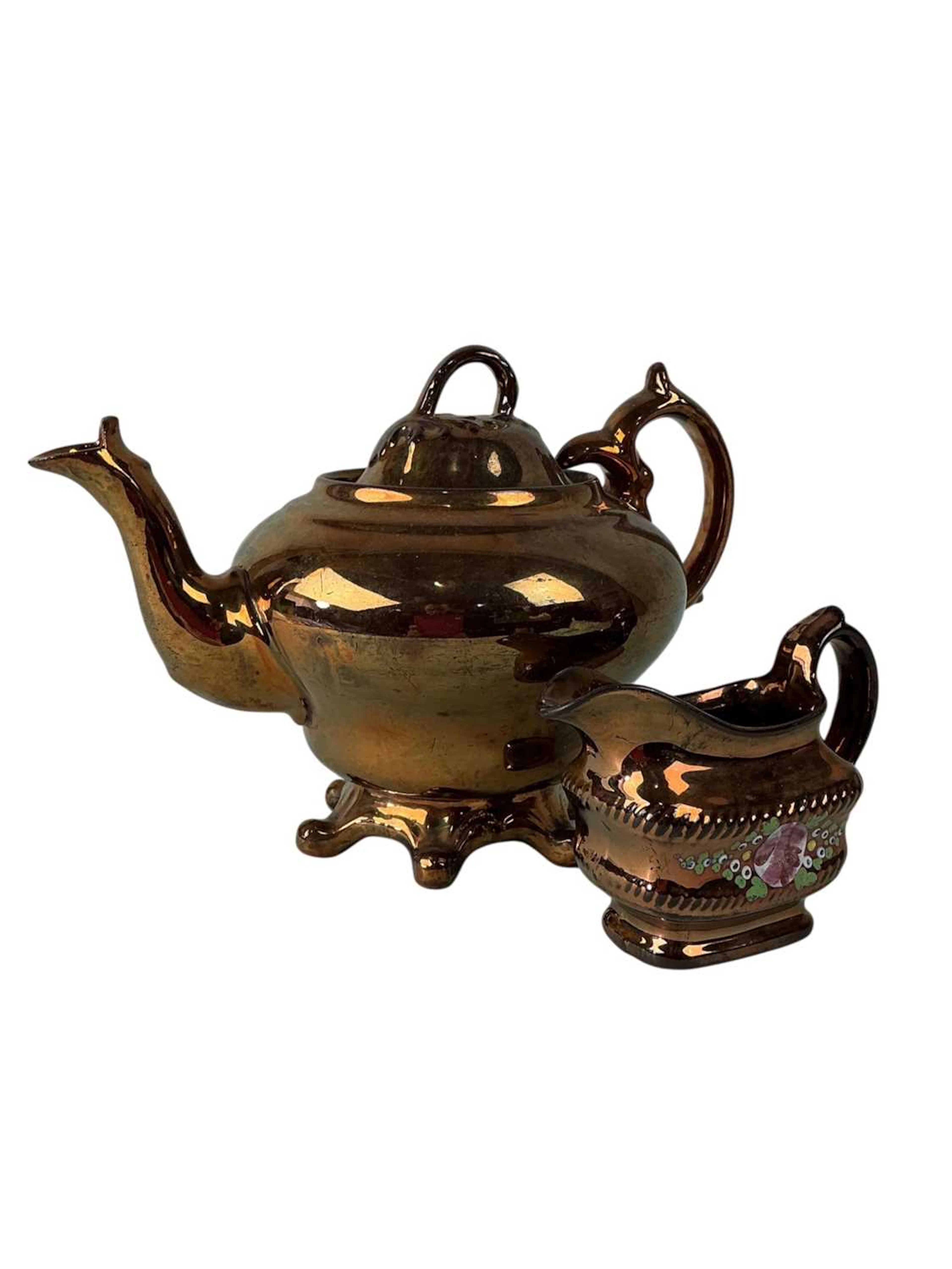 COLLECTION OF VICTORIAN LUSTRE WARE CERAMICS MID/LATE 19TH CENTURY