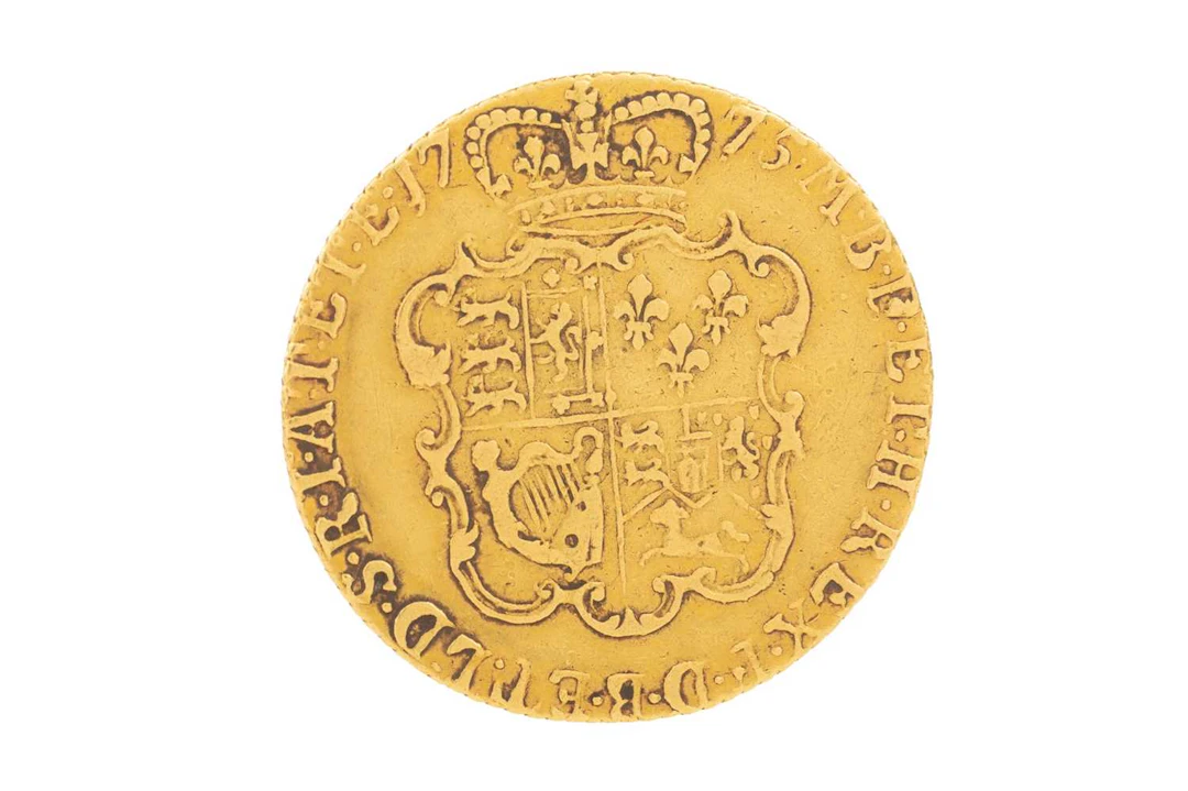 GEORGE III GOLD ONE GUINEA 1775