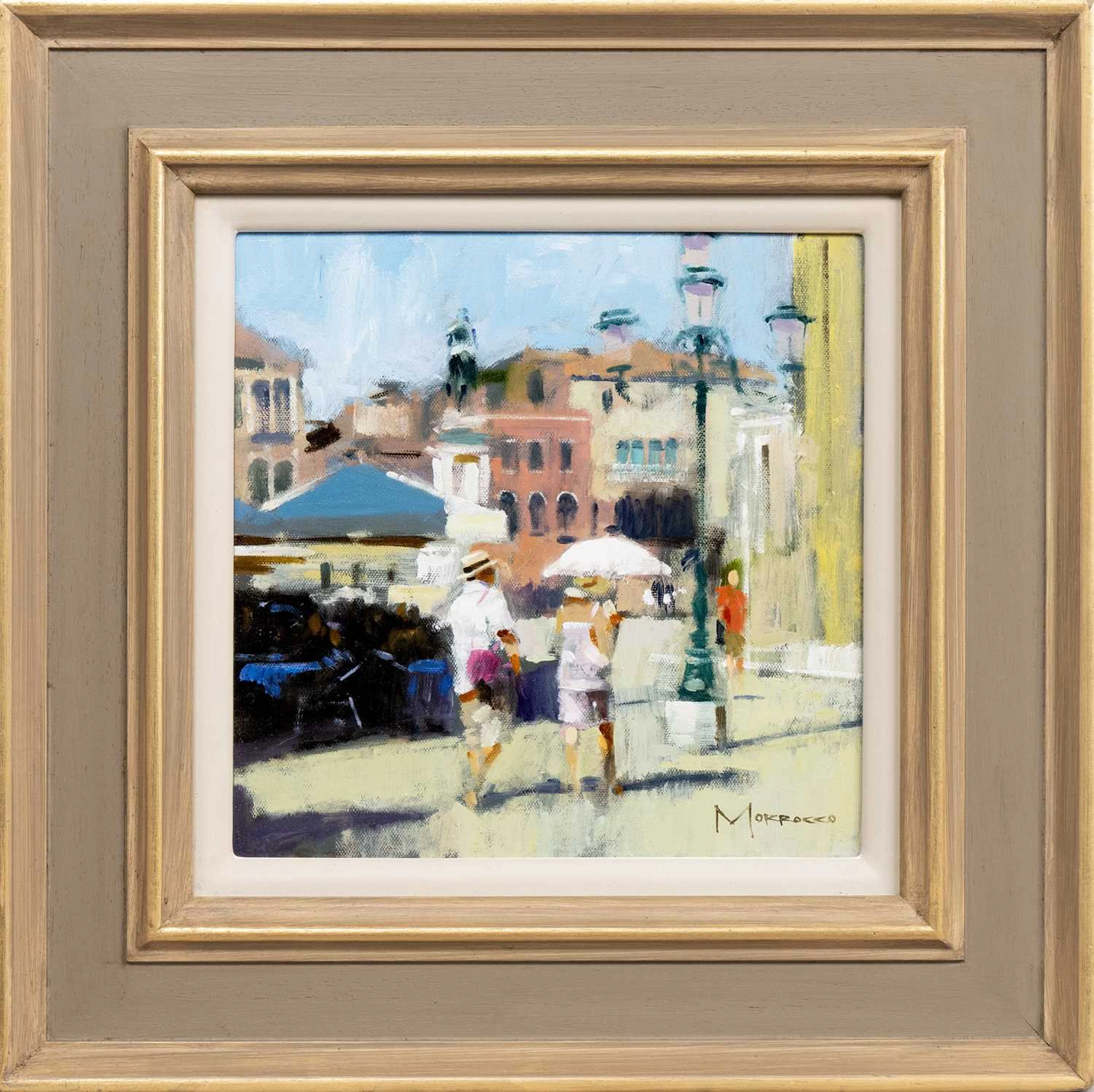 * JACK MORROCCO DA (SCOTTISH b. 1953) CAMPO SANTI GIOVANNI E PAOLO, VENICE