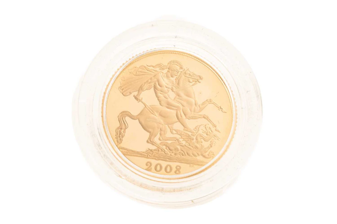 ELIZABETH II GOLD SOVEREIGN 2002