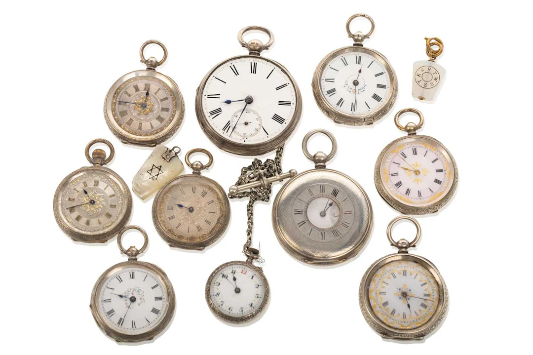 GROUP OF TEN SILVER CASED POCKET WATCHES LATE 19TH/EARLY 20TH CENTURY