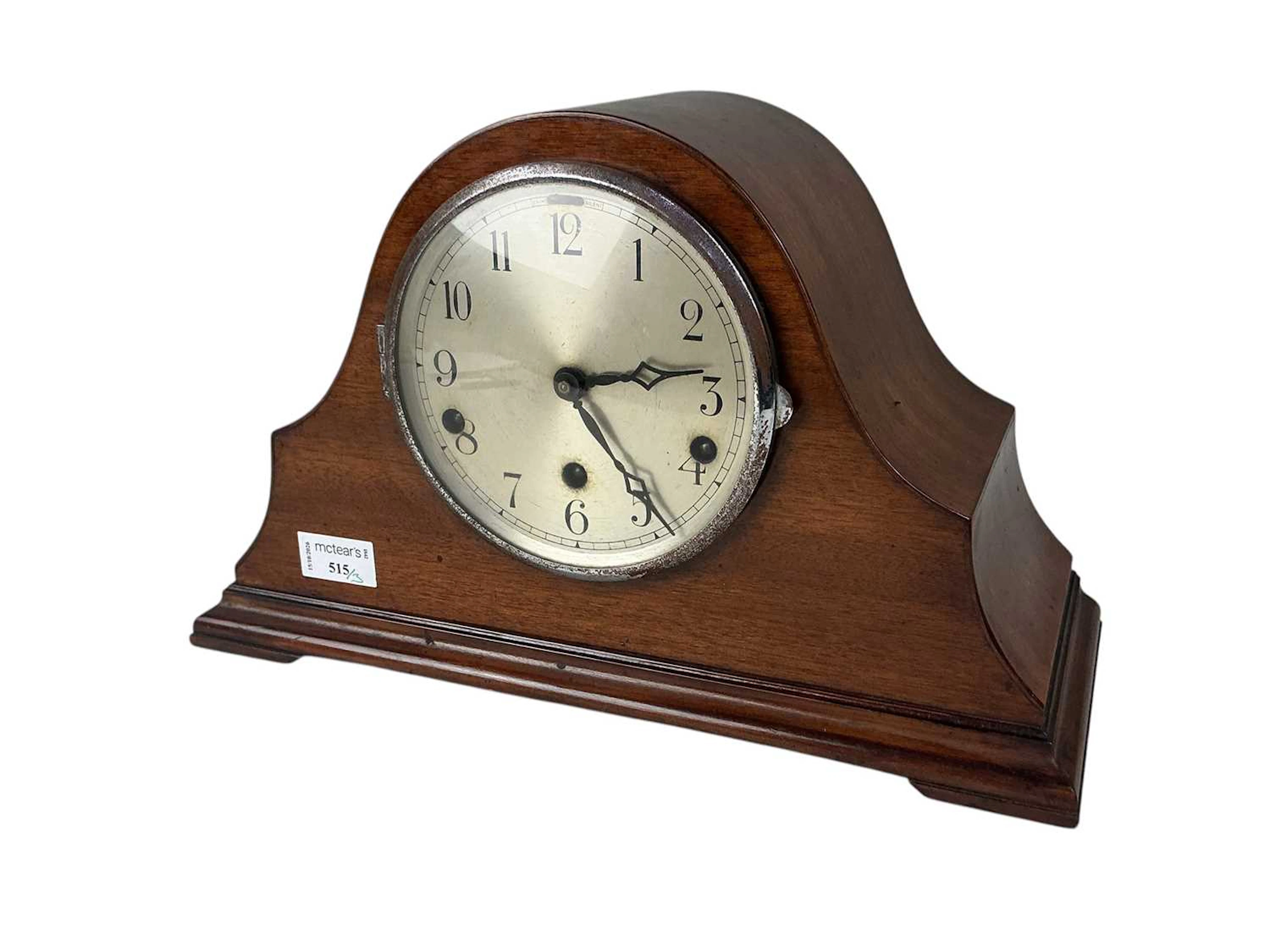 SMITHS OF ENFIELD MANTEL CLOCK, MID 20TH CENTURY AND TWO OTHER CLOCKS
