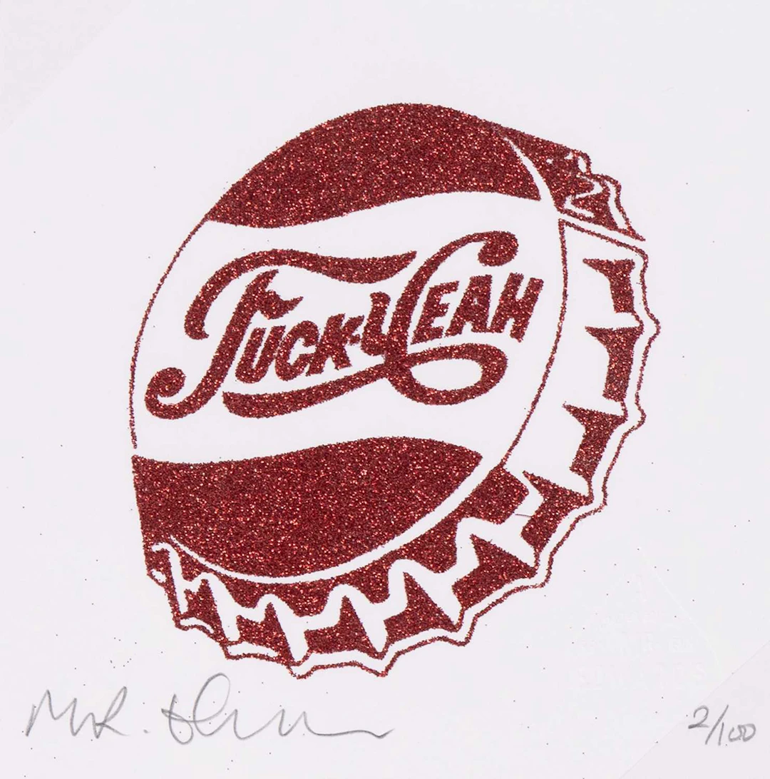 MISTER EDWARDS FUCK YEAH (RED SPARKLE)