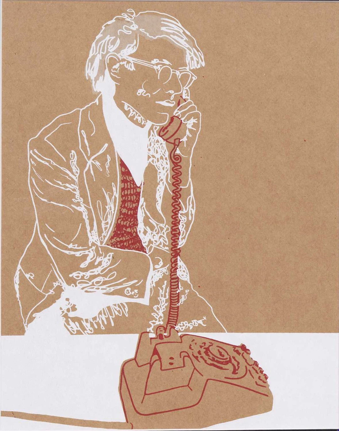 TOOTS SPILLED INK WARHOL