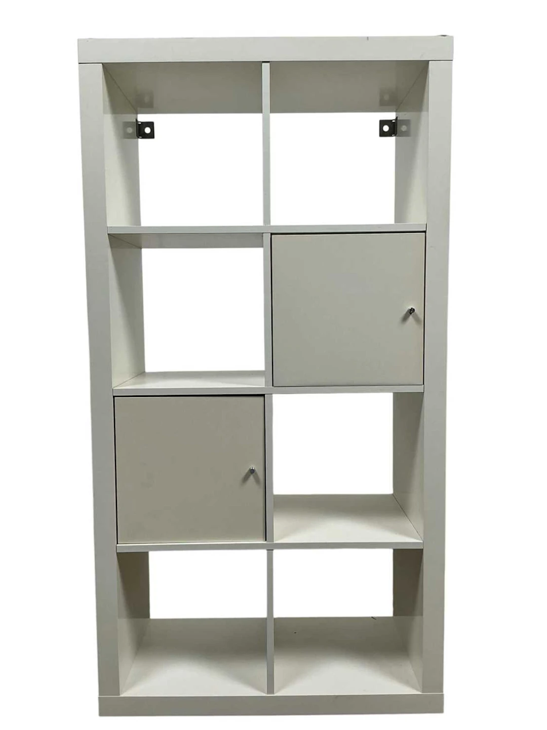 WHITE MELAMINE WALL UNIT EARLY 21ST CENTURY