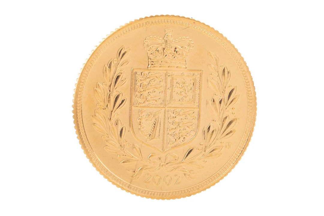 ELIZABETH II GOLD SOVEREIGN 2002
