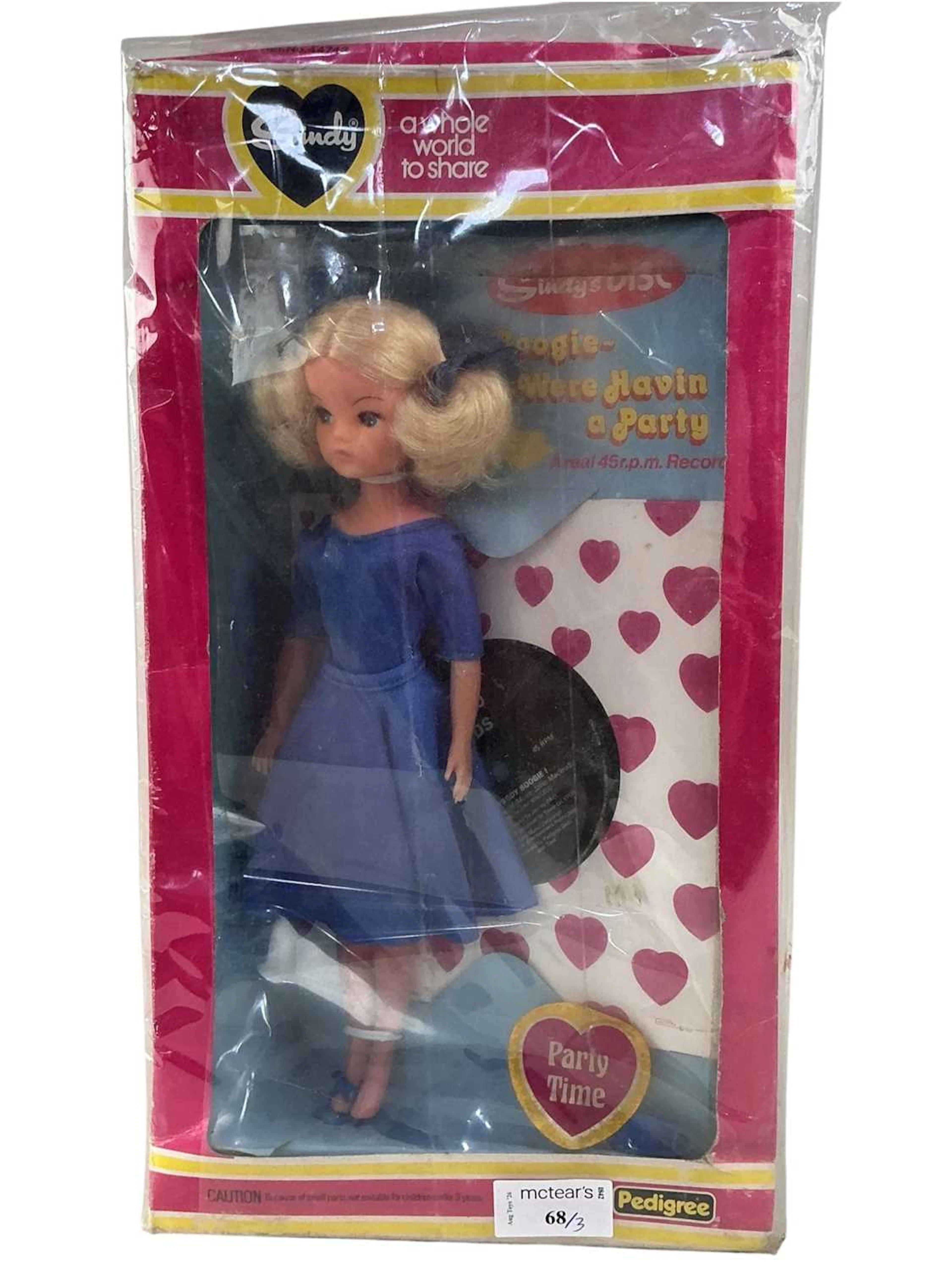 SINDY PARTY TIME DOLL LATE 20TH CENTURY
