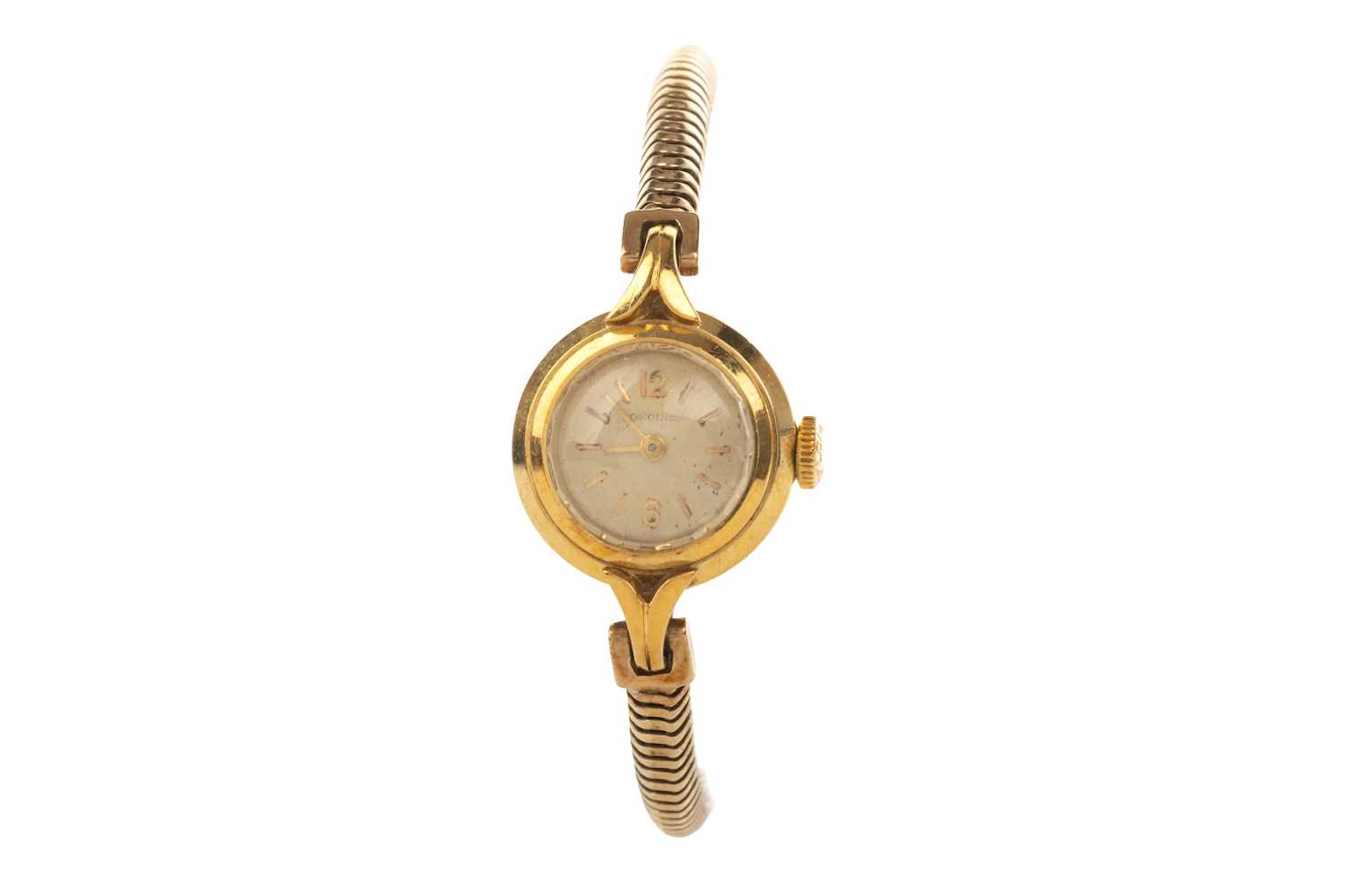 LONGINES NINE CARAT GOLD MANUAL WIND WRIST WATCH