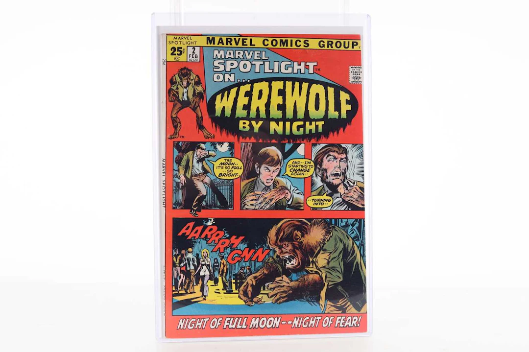 MARVEL SPOTLIGHT-WEREWOLF BY NIGHT ISSUES 2-4 1972