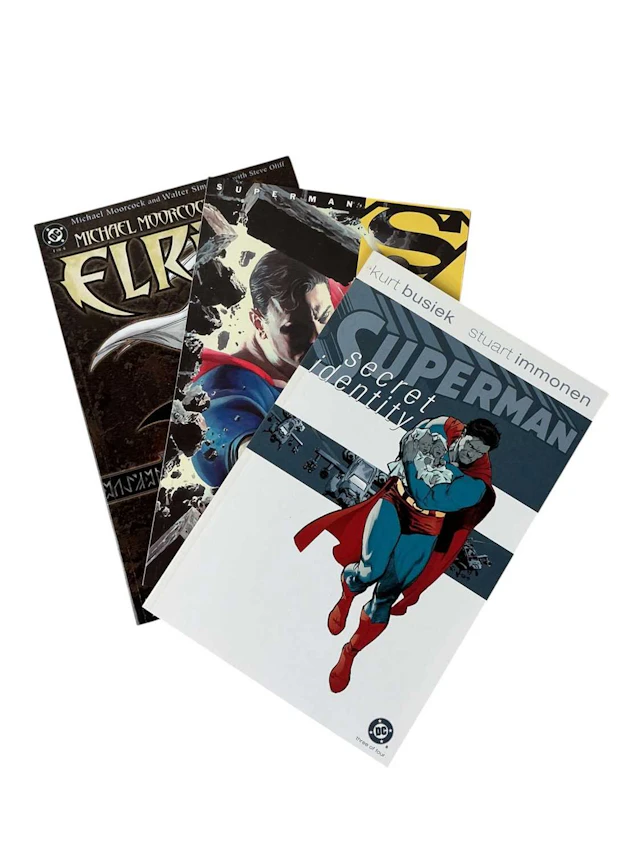 DC COMICS, COLLECTION OF SUPERMAN, ELRIC, BAT LASH AND OTHER TITLES 2000s-2010s
